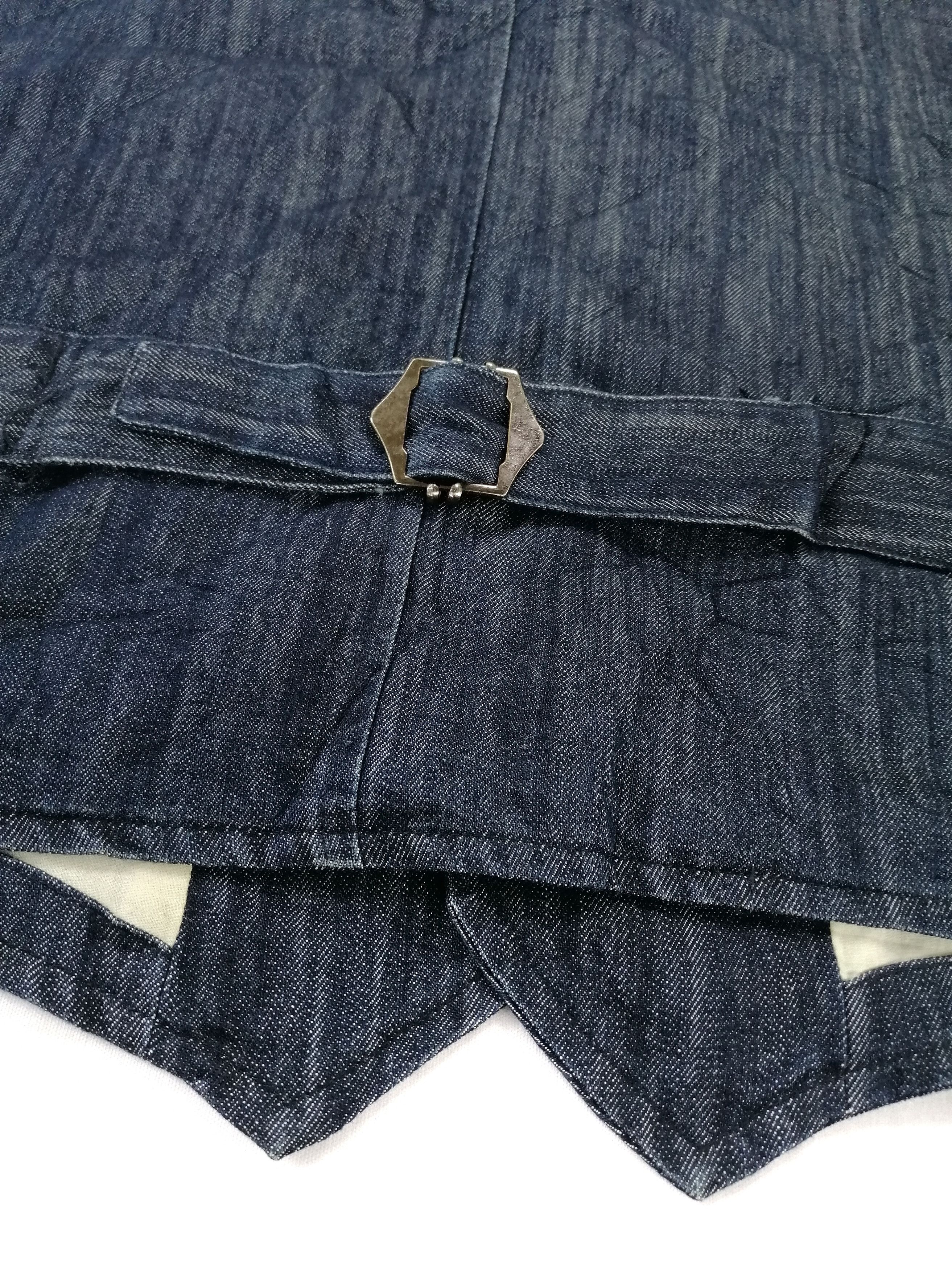 Japanese Brand Vintage Japanese Brand Apply Denim Vest Jacket Size US S / EU 44-46 / 1 - 5 Thumbnail