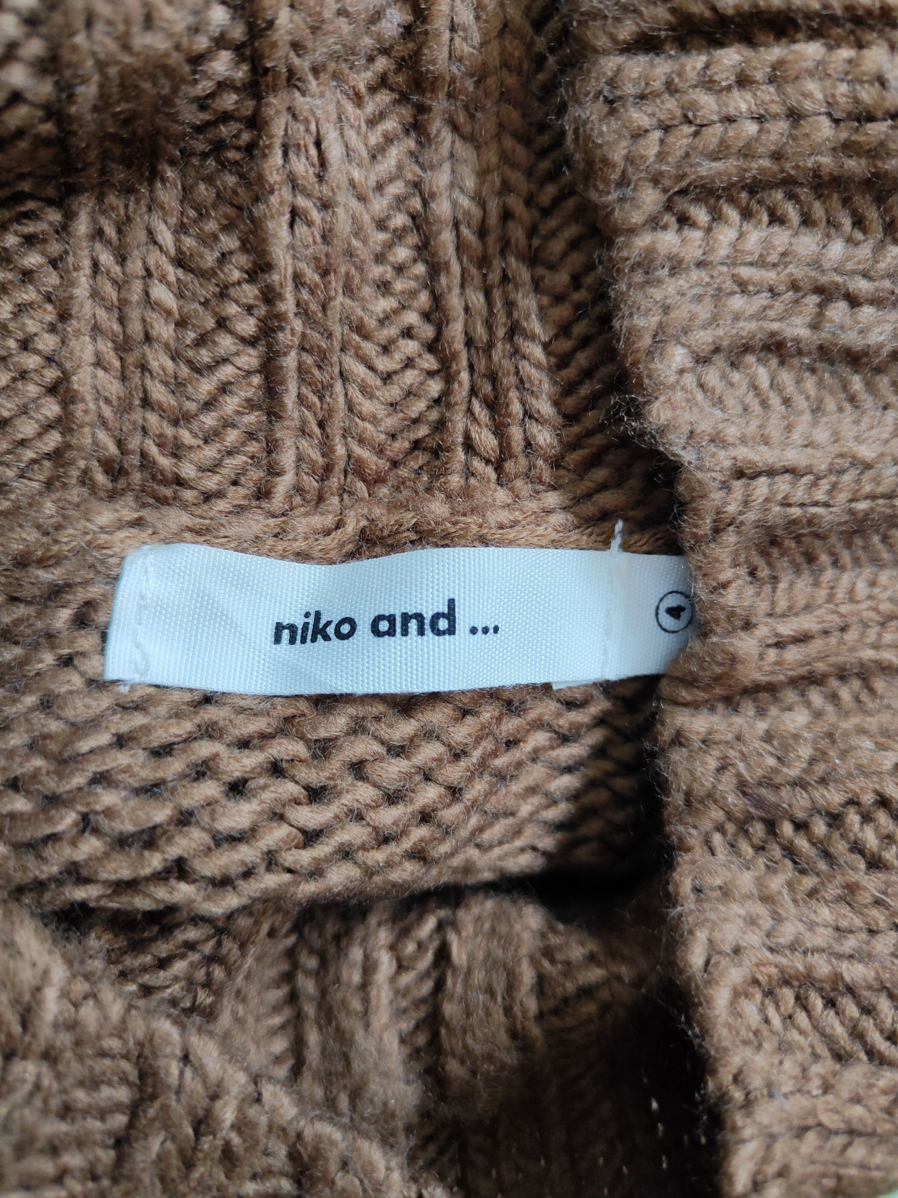 Homespun Knitwear niko and ... Brown Knitwear Sweater #198B Size L / US 10 / IT 46 - 11 Thumbnail