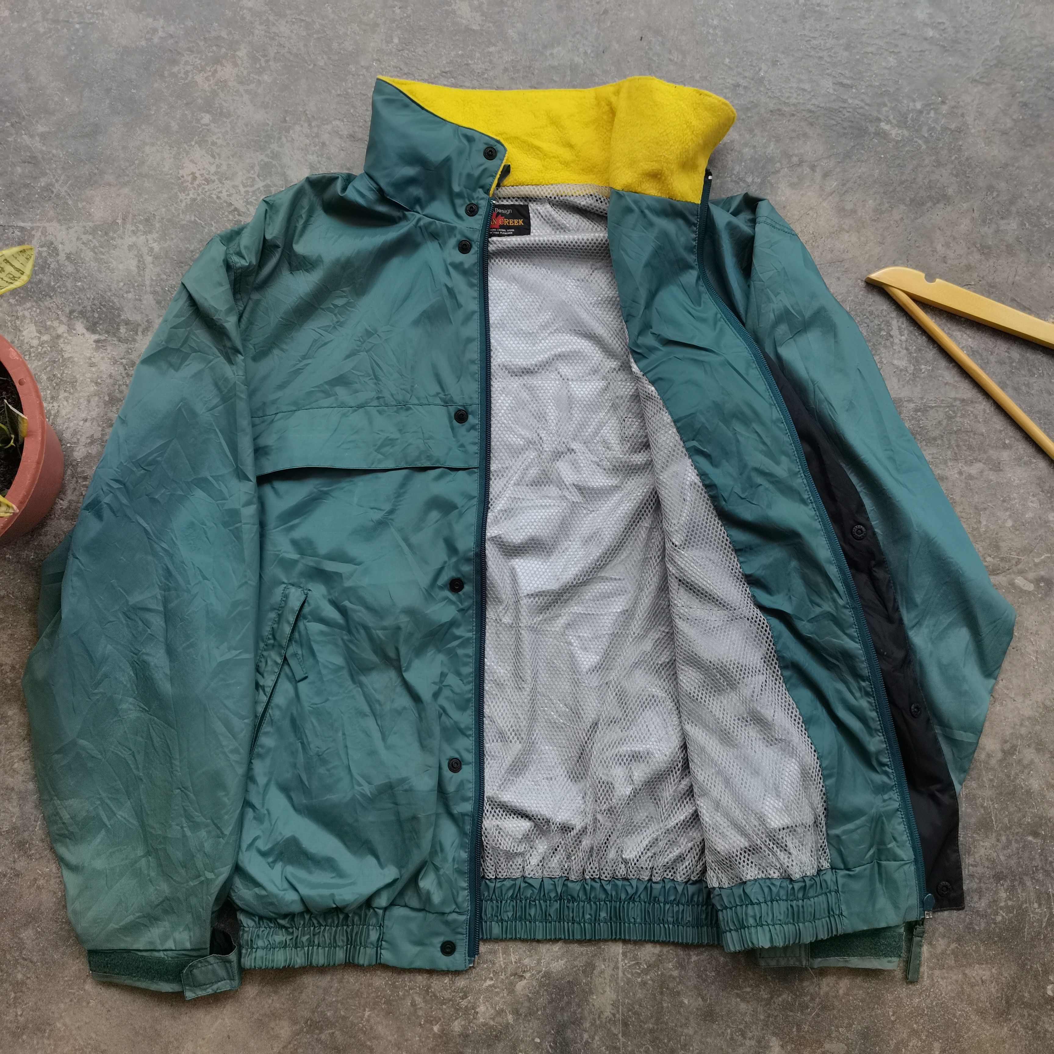 Honda × Vintage Vintage 90s CANADIAN CREEK X HONDA Windbreaker Jacket Size US L / EU 52-54 / 3 - 2 Thumbnail
