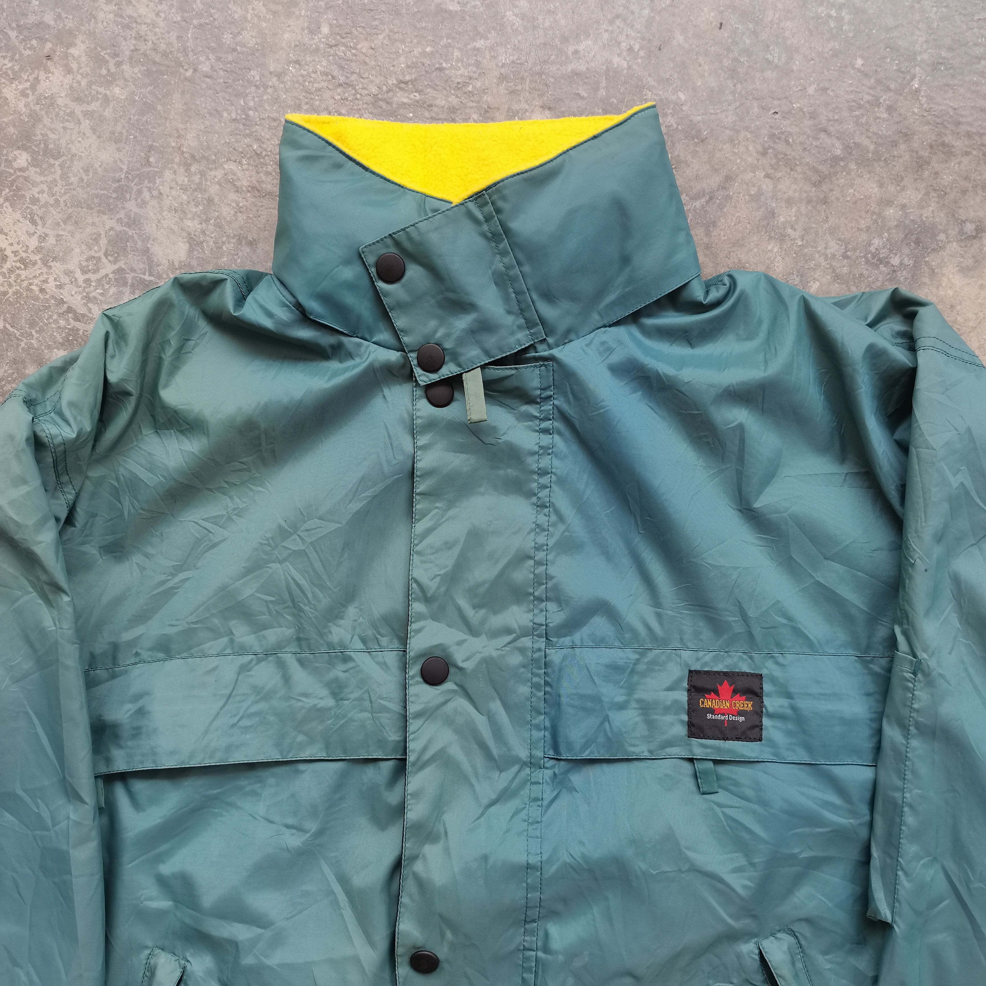 Honda × Vintage Vintage 90s CANADIAN CREEK X HONDA Windbreaker Jacket Size US L / EU 52-54 / 3 - 3 Thumbnail