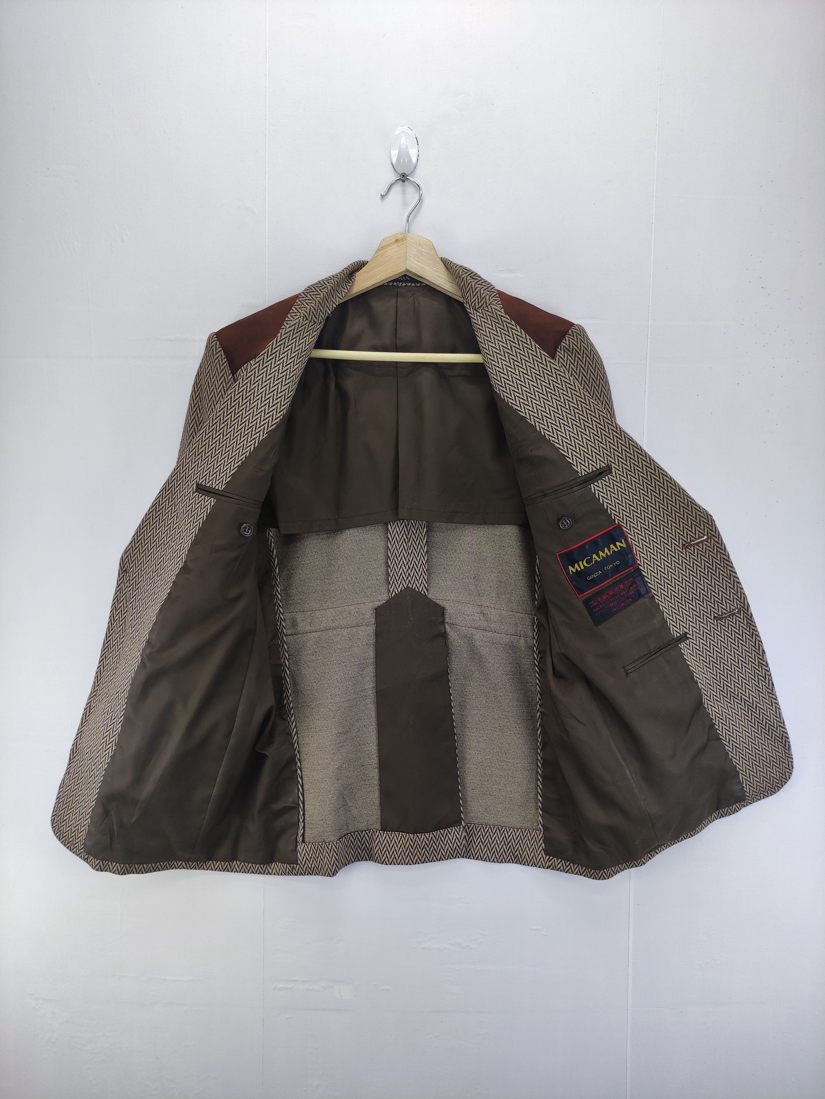Japanese Brand Vintage Micaman Coat Blazers Suit Jacket Size US M / EU 48-50 / 2 - 4 Thumbnail