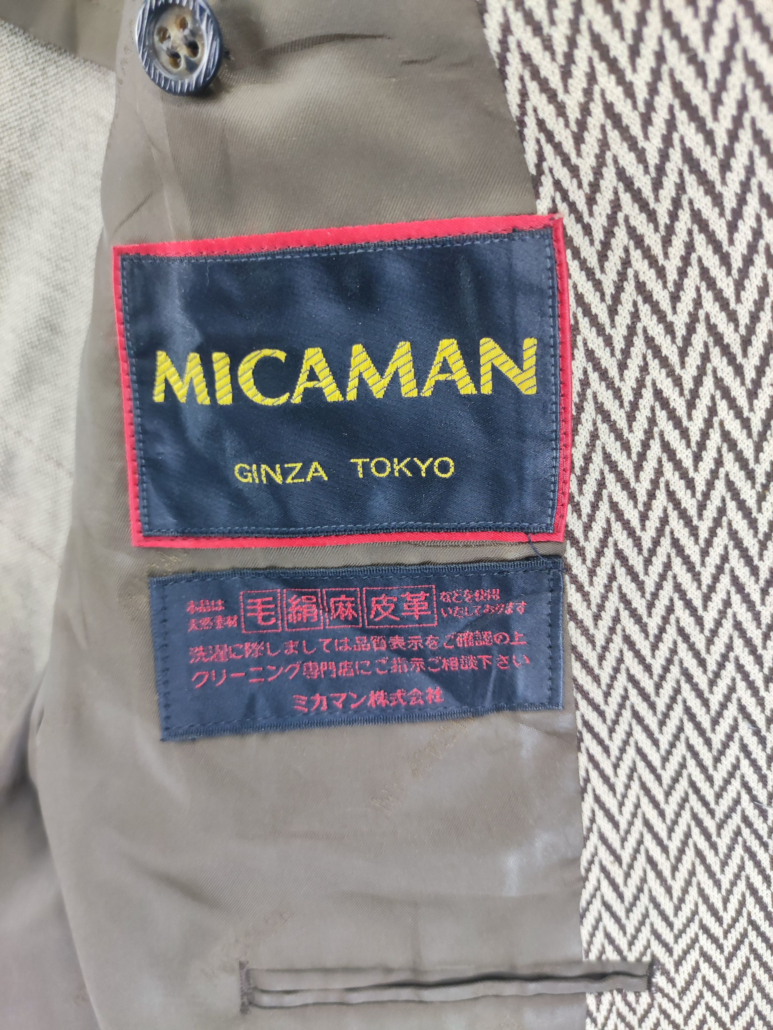 Japanese Brand Vintage Micaman Coat Blazers Suit Jacket Size US M / EU 48-50 / 2 - 5 Thumbnail