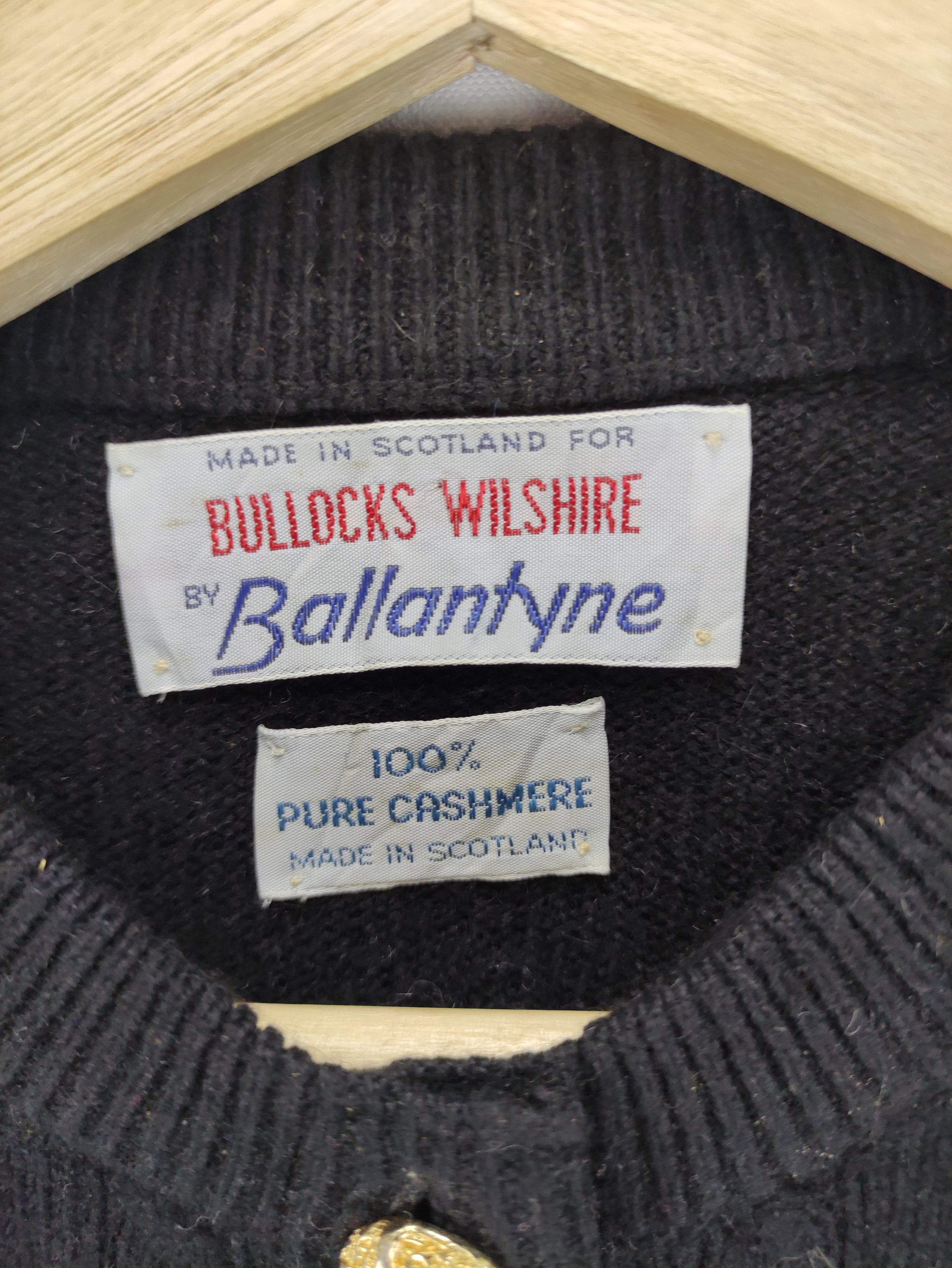 トップス 90s Ballantyne Pure Cashmere Cardigan 48 90s Ballantyne Pure Cashmere Cardigan 48