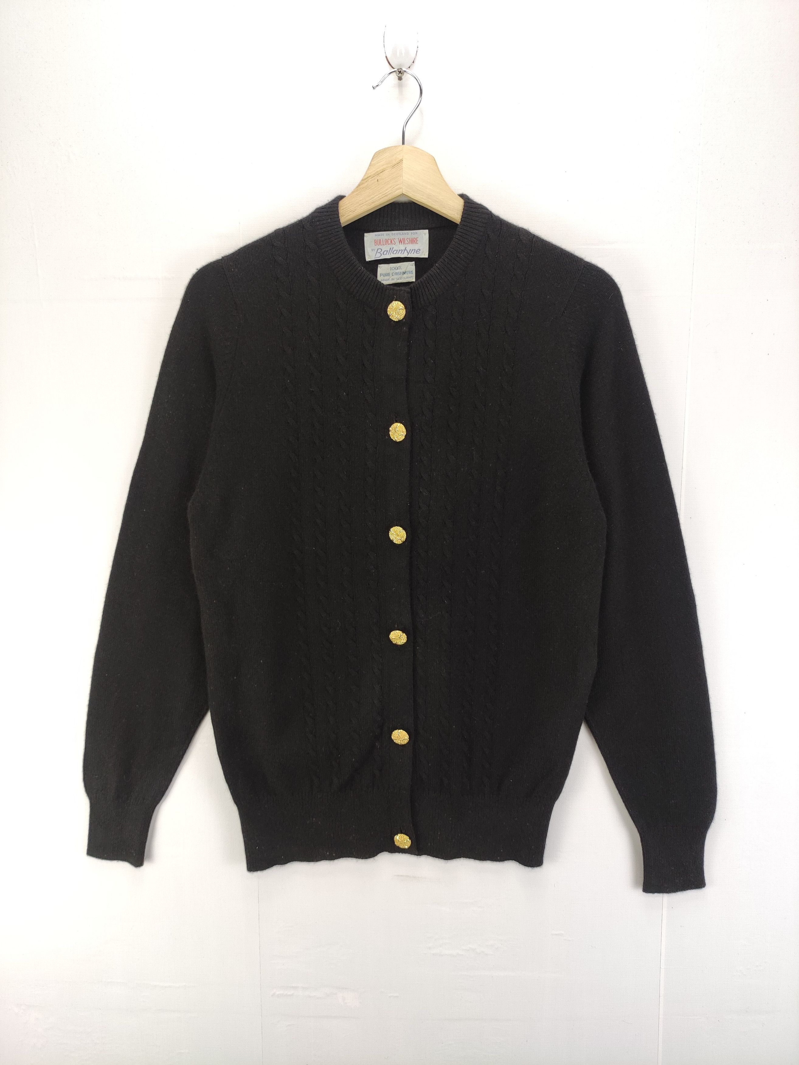 トップス 90s Ballantyne Pure Cashmere Cardigan 48 Vintage Ballantyne Cardigan Pure Cashmere