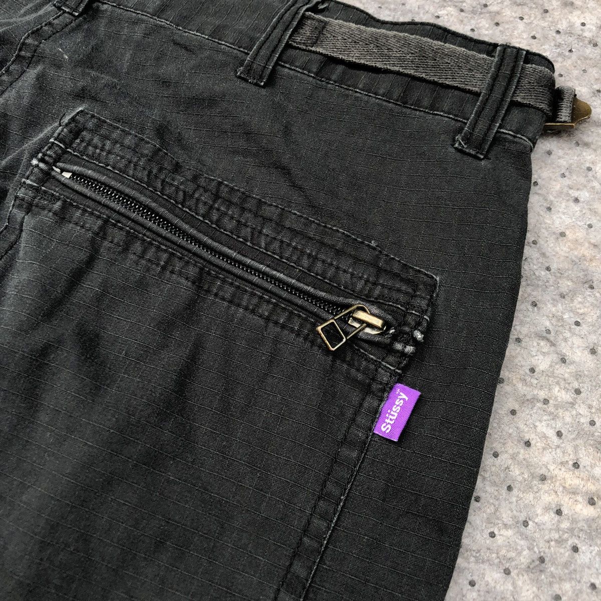 Stussy Vintage Stussy Trouser Multi Pocket Zipper Pants Size US 32 / EU 48 - 9 Thumbnail
