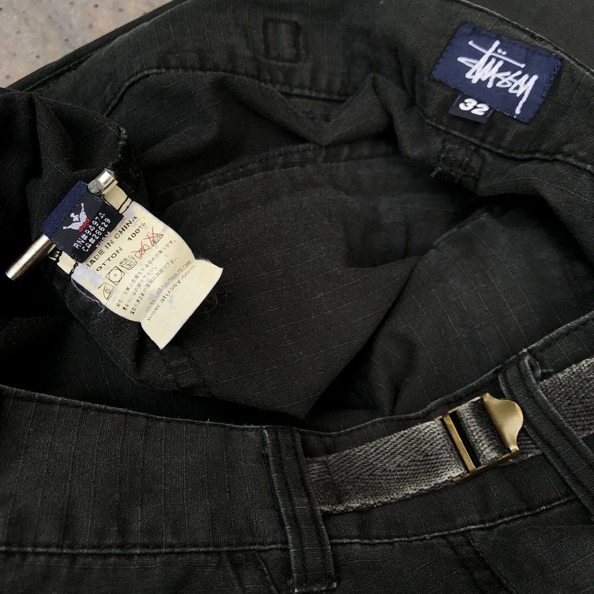 Stussy Vintage Stussy Trouser Multi Pocket Zipper Pants Size US 32 / EU 48 - 7 Thumbnail