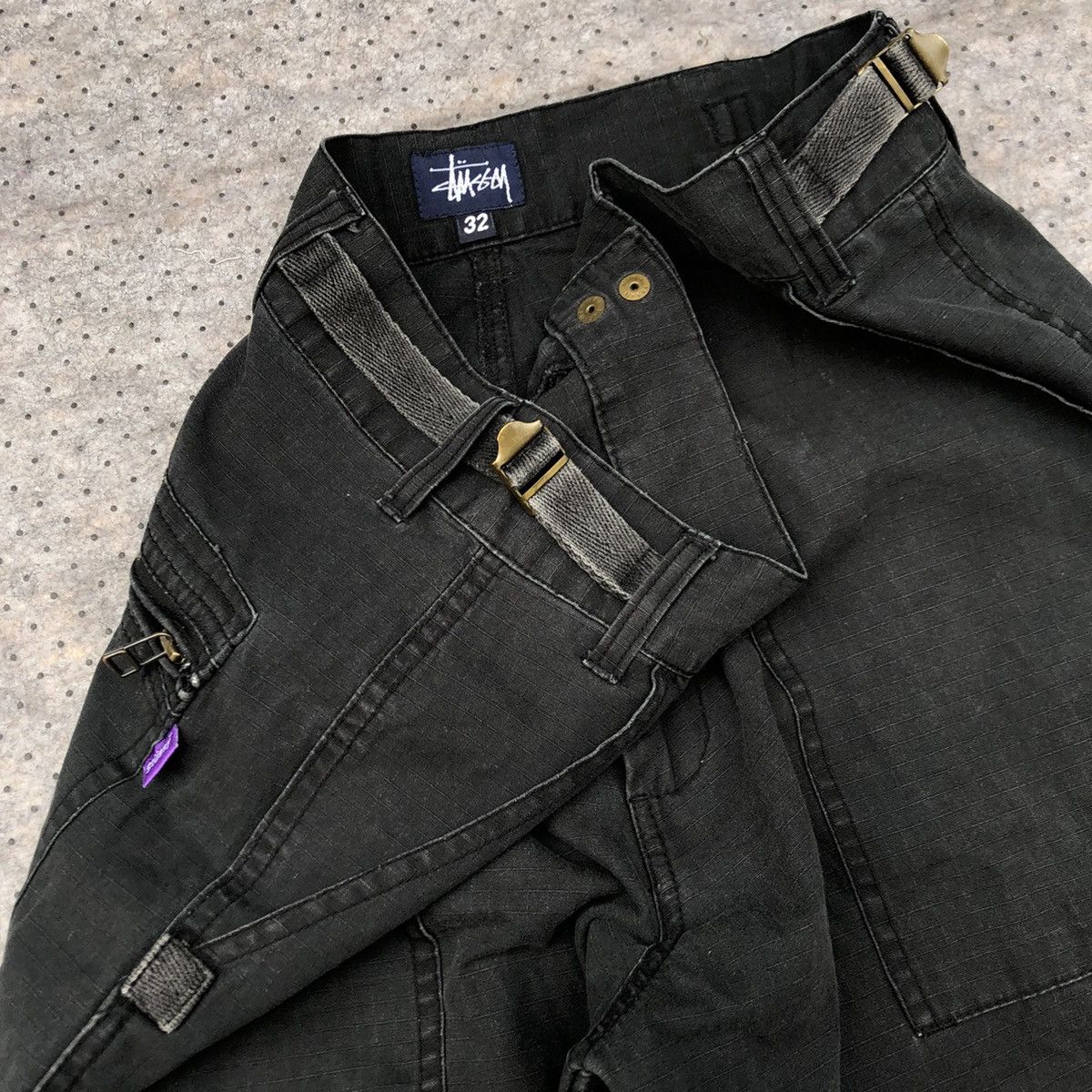 Stussy Vintage Stussy Trouser Multi Pocket Zipper Pants Size US 32 / EU 48 - 5 Thumbnail