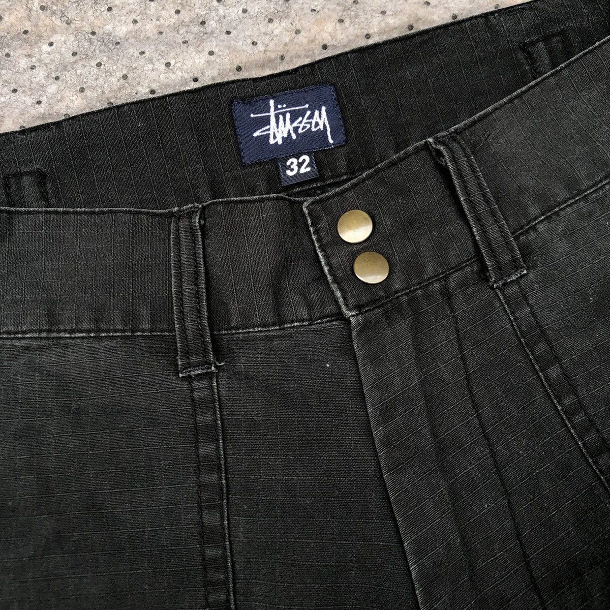 Stussy Vintage Stussy Trouser Multi Pocket Zipper Pants Size US 32 / EU 48 - 3 Thumbnail