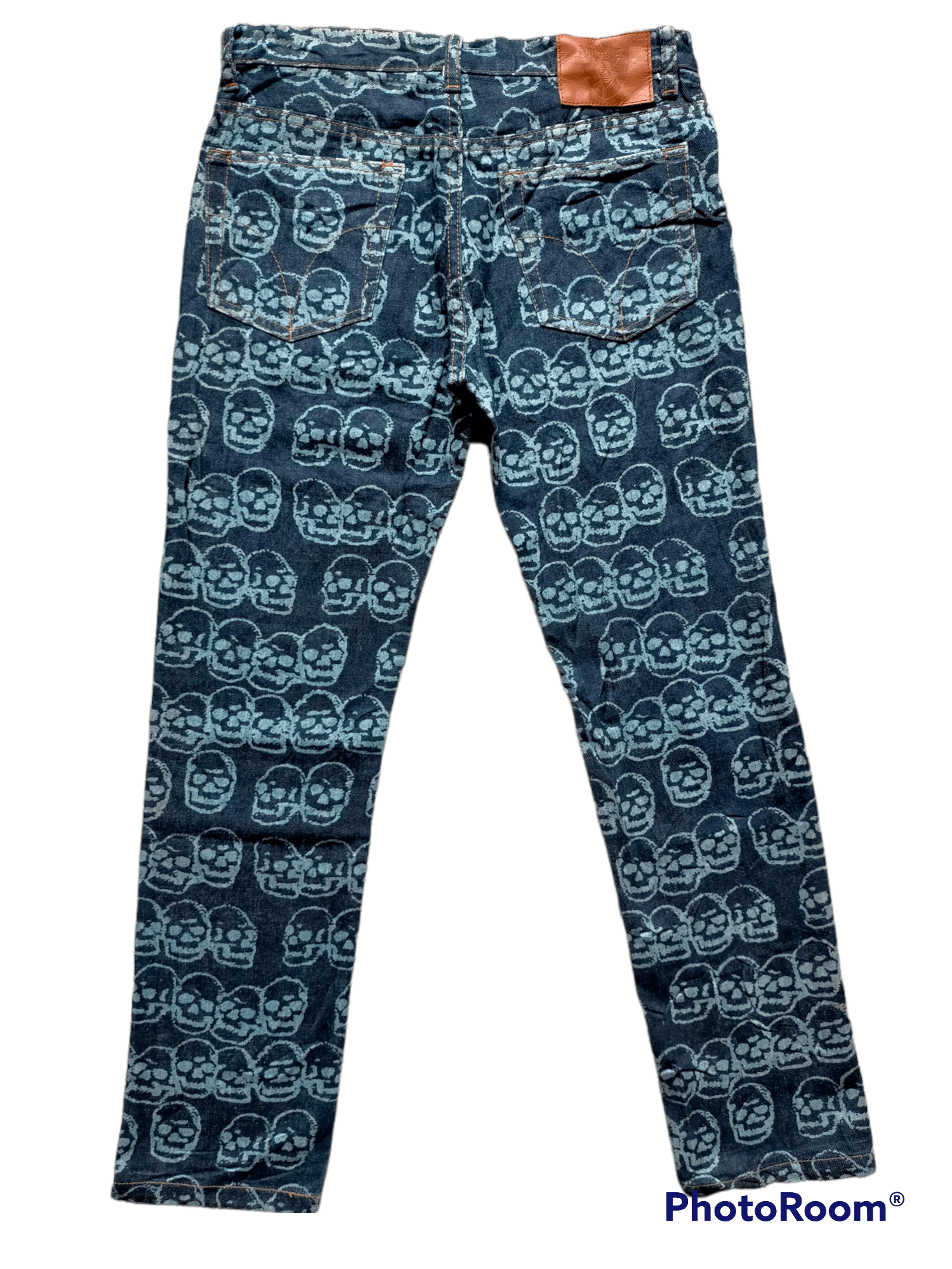 Hysteric Glamour Vintage Hysteric Glamour Skull Head Over Printed Jeans Size US 30 / EU 46 - 2 Thumbnail