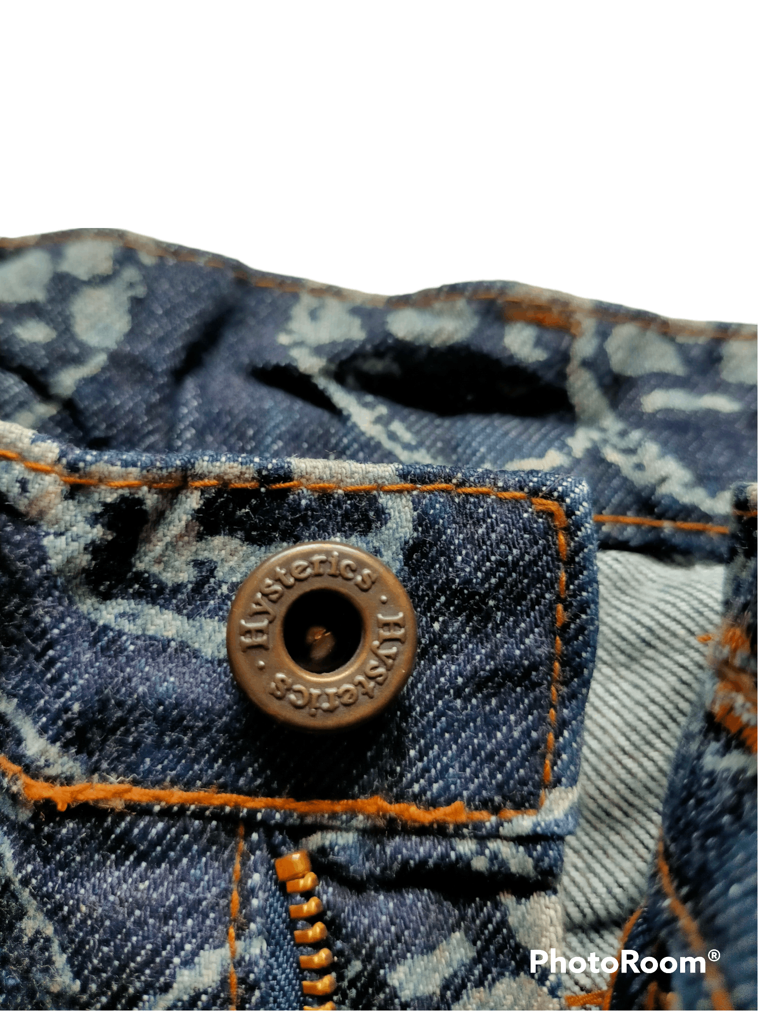 Hysteric Glamour Vintage Hysteric Glamour Skull Head Over Printed Jeans Size US 30 / EU 46 - 6 Thumbnail