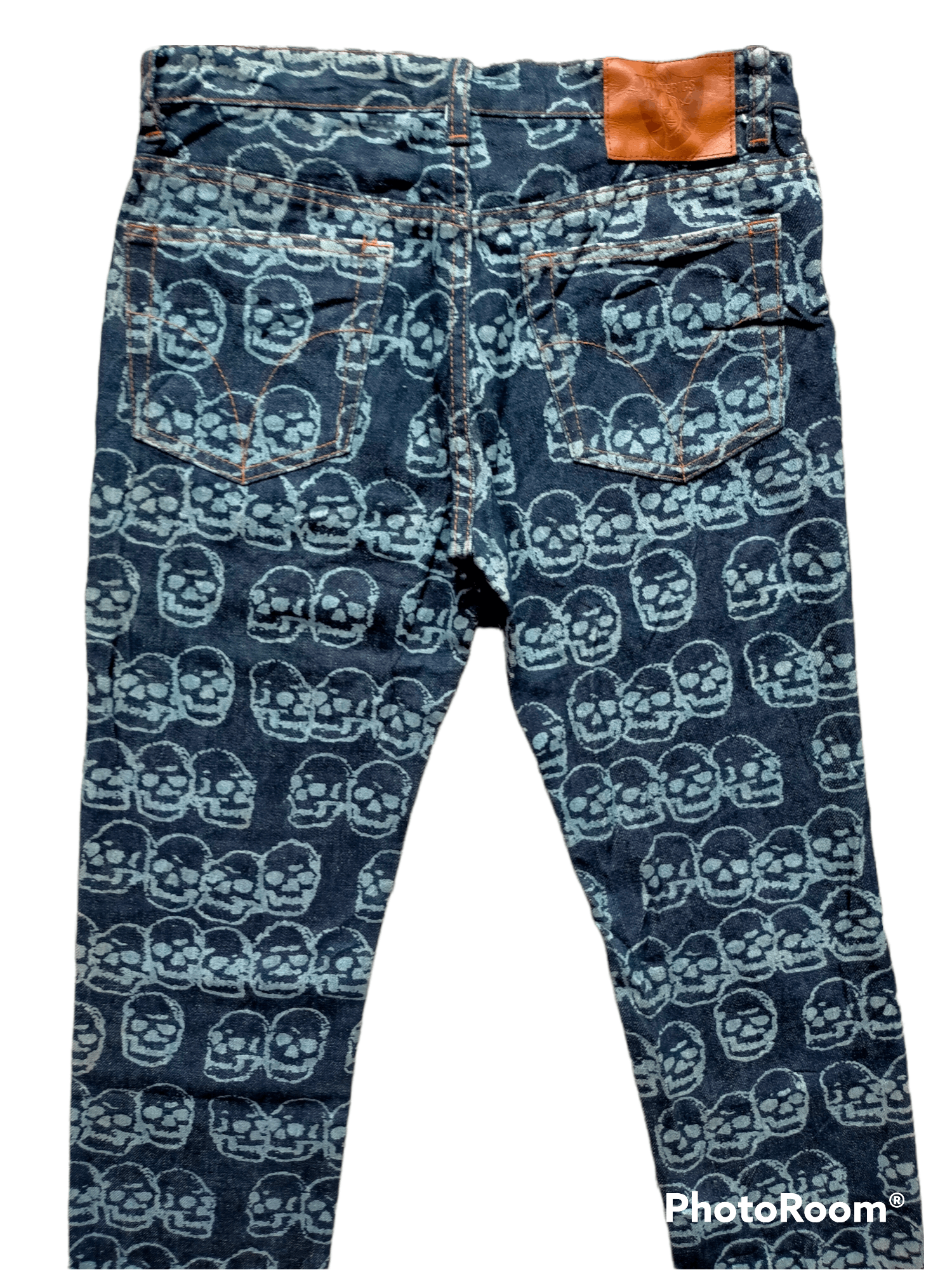 Hysteric Glamour Vintage Hysteric Glamour Skull Head Over Printed Jeans Size US 30 / EU 46 - 4 Thumbnail