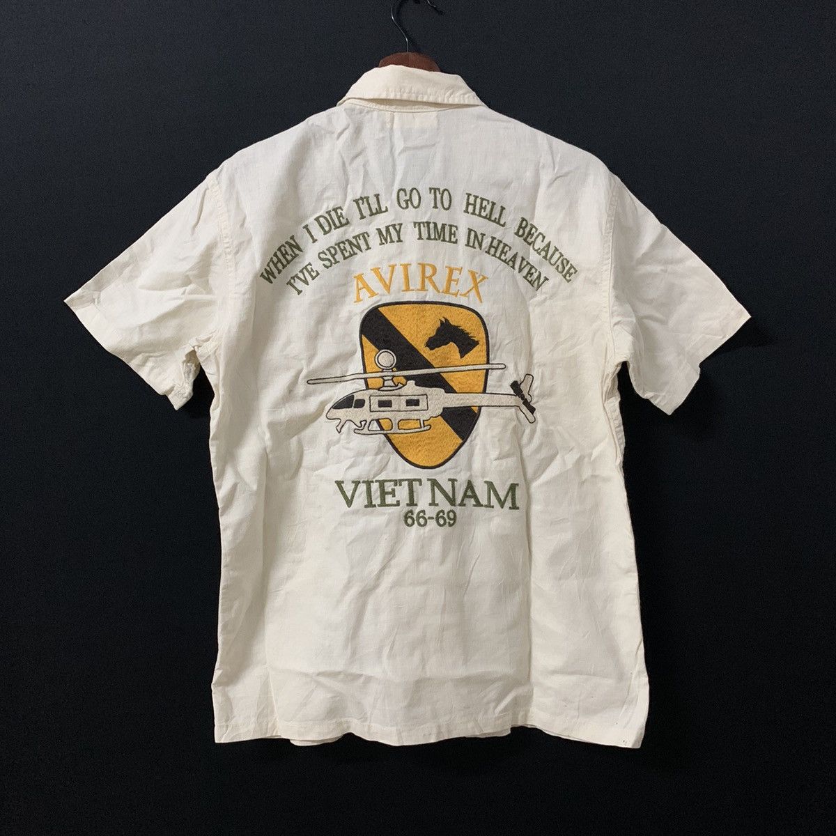 Avirex × Vintage 💥RARE!! Vintage Avirex Model A-75 Vietnam War 66-69 Shirt Size US M / EU 48-50 / 2 - 6 Thumbnail