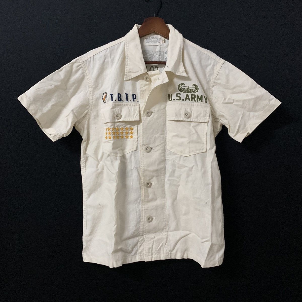 Avirex × Vintage 💥RARE!! Vintage Avirex Model A-75 Vietnam War 66-69 Shirt Size US M / EU 48-50 / 2 - 2 Thumbnail