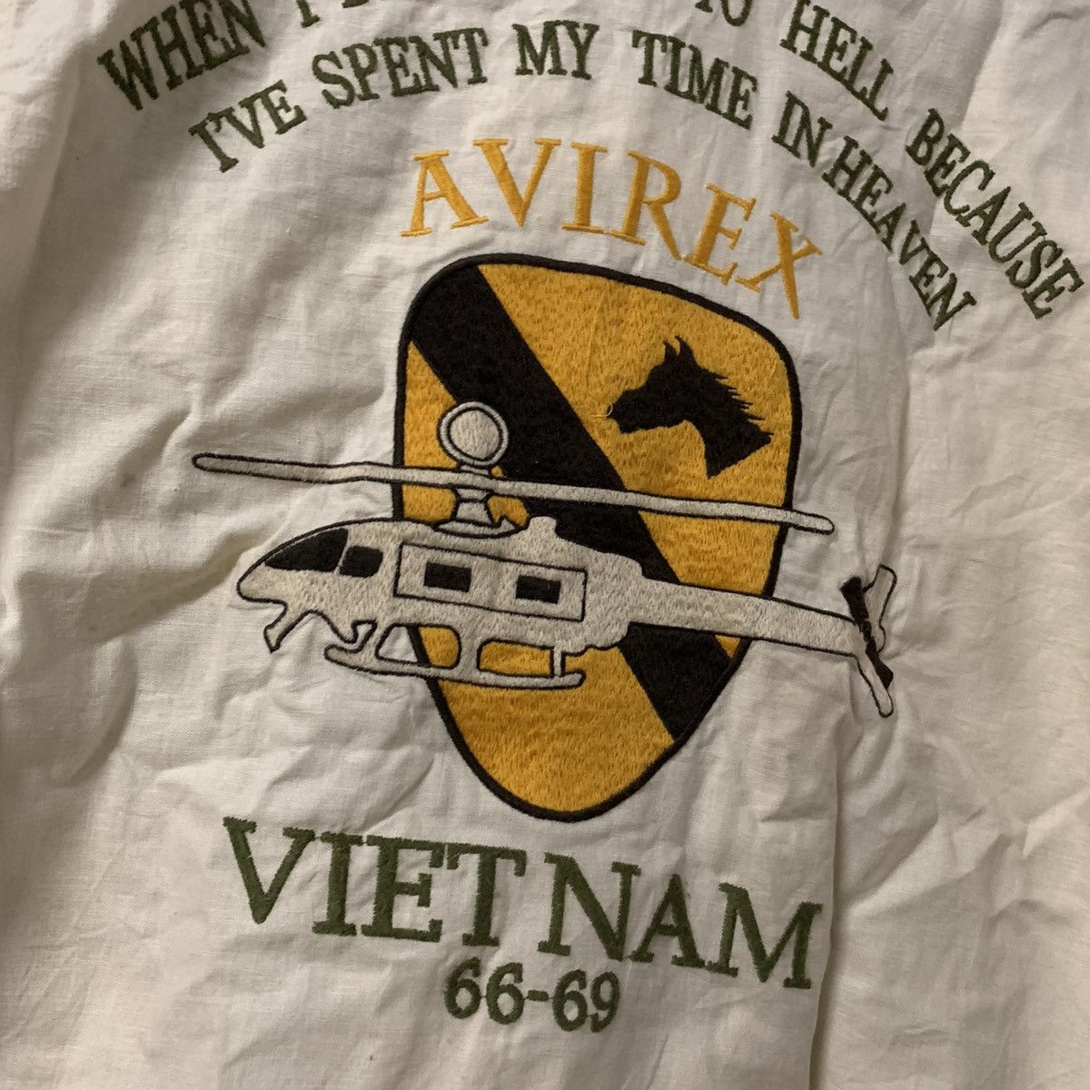 Avirex × Vintage 💥RARE!! Vintage Avirex Model A-75 Vietnam War 66-69 Shirt Size US M / EU 48-50 / 2 - 8 Thumbnail