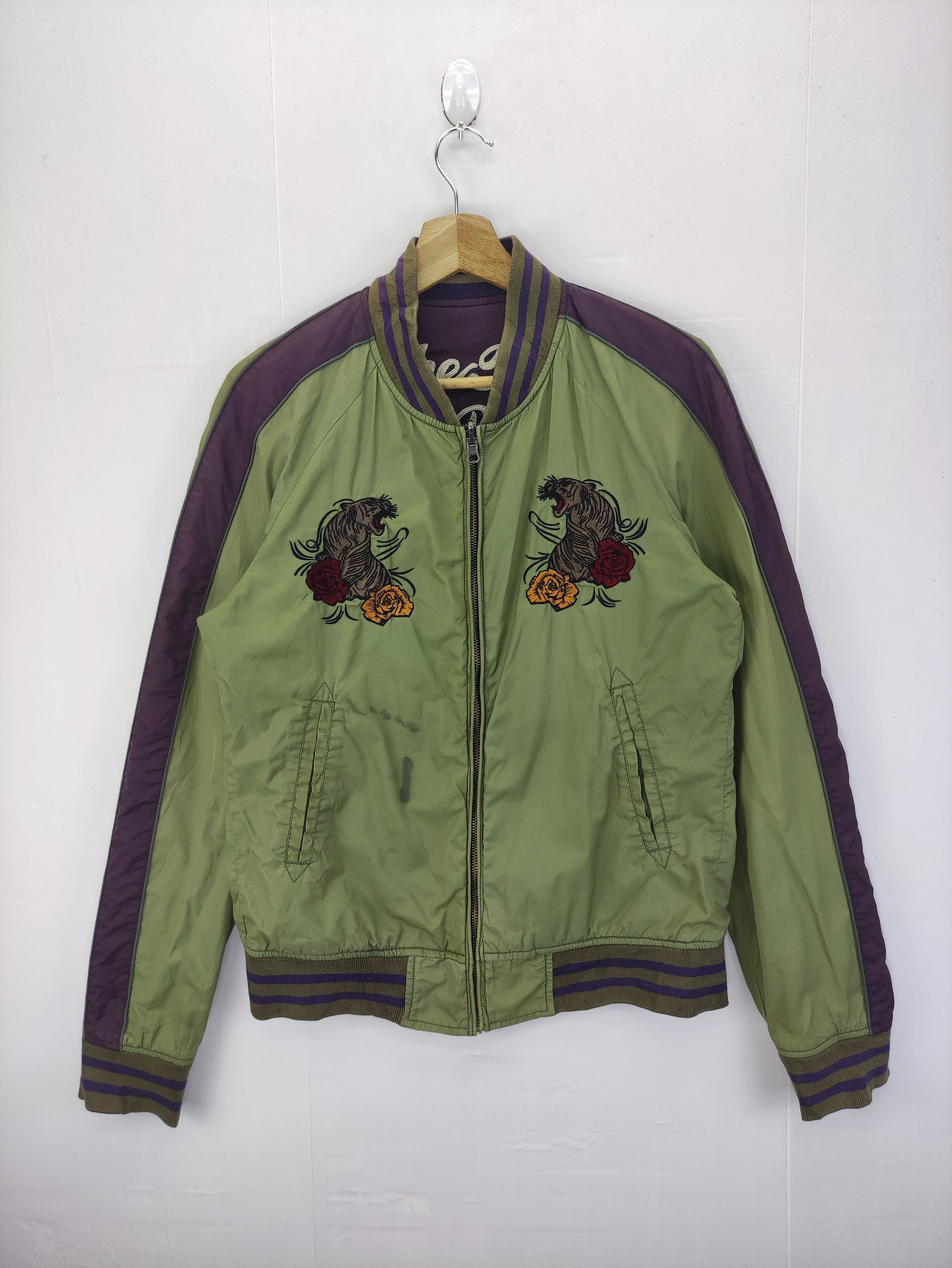 THE UNION TIGER フリース JKT Lサイズ THE UNION TIGER フリース JKT Lサイズ