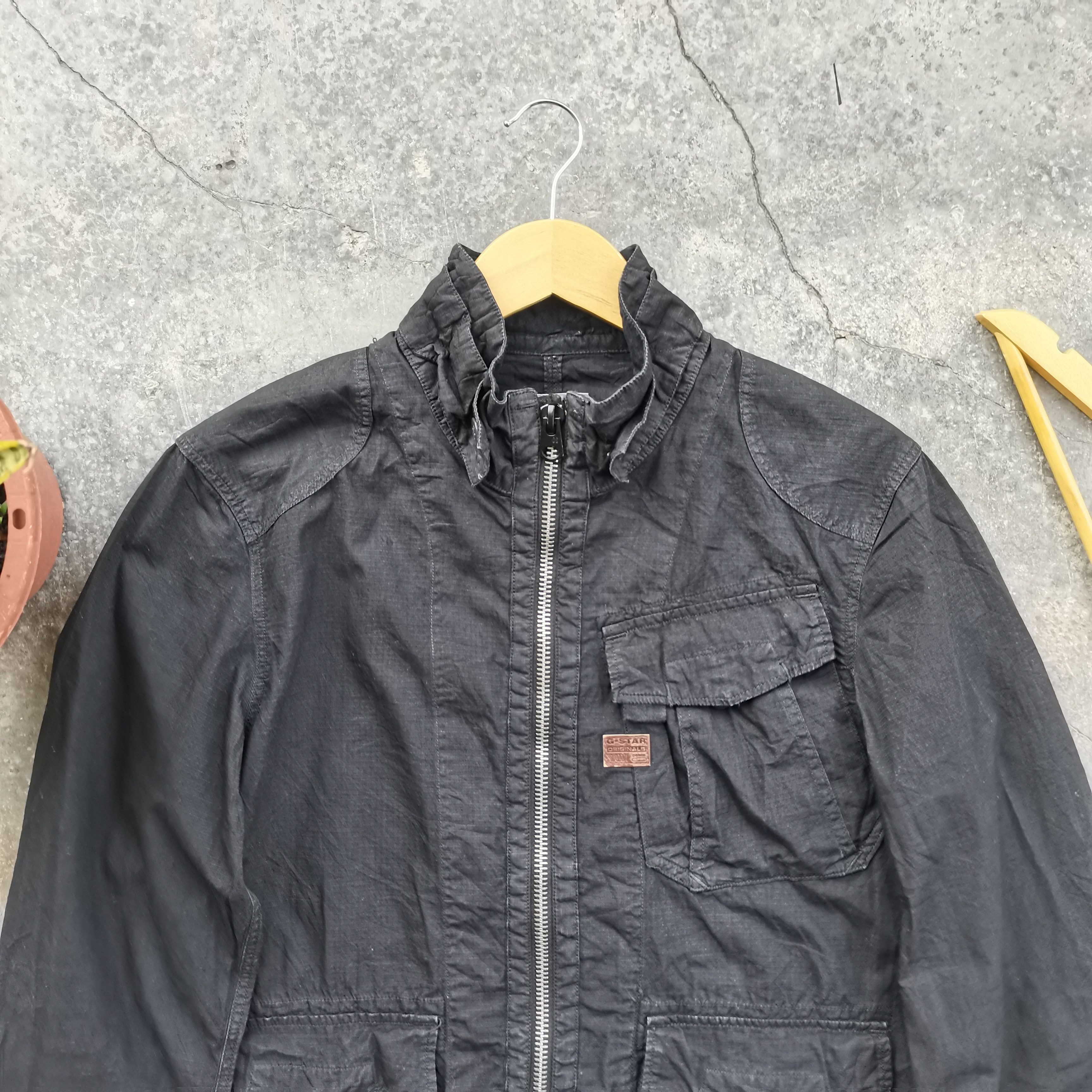 G-Star × Japanese Brand × Vintage Flash Sale⚡Vintage G-STAR RAW Zipper Up Light Jacket Size US M / EU 48-50 / 2 - 5 Thumbnail