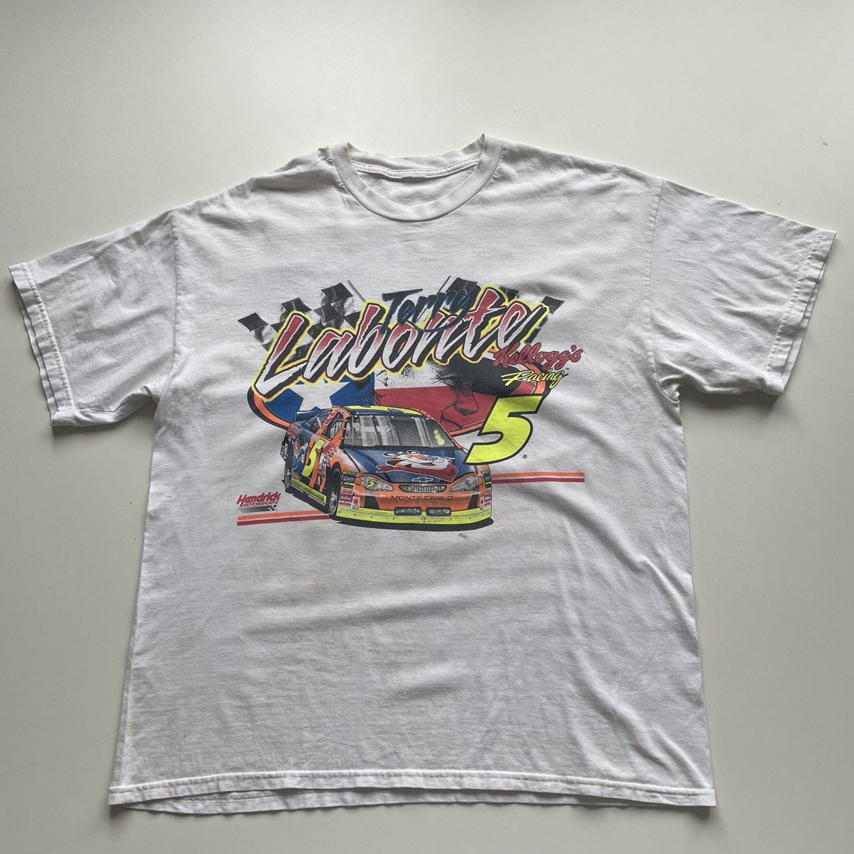 NASCAR × Vintage Vintage 90s Y2K Nascar Kellogg Tony the Tiger graphic shirt Size US XL / EU 56 / 4 - 3 Thumbnail