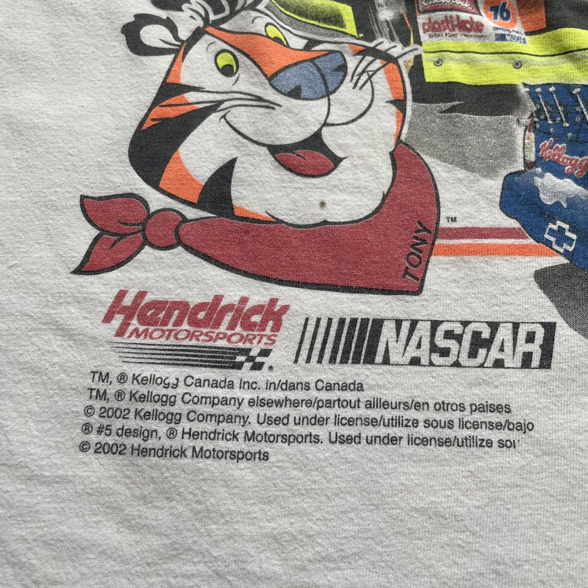 NASCAR × Vintage Vintage 90s Y2K Nascar Kellogg Tony the Tiger graphic shirt Size US XL / EU 56 / 4 - 10 Thumbnail