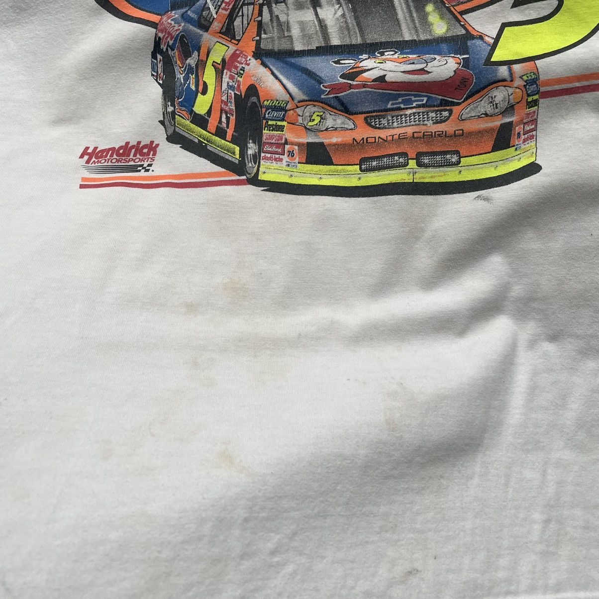 NASCAR × Vintage Vintage 90s Y2K Nascar Kellogg Tony the Tiger graphic shirt Size US XL / EU 56 / 4 - 8 Thumbnail