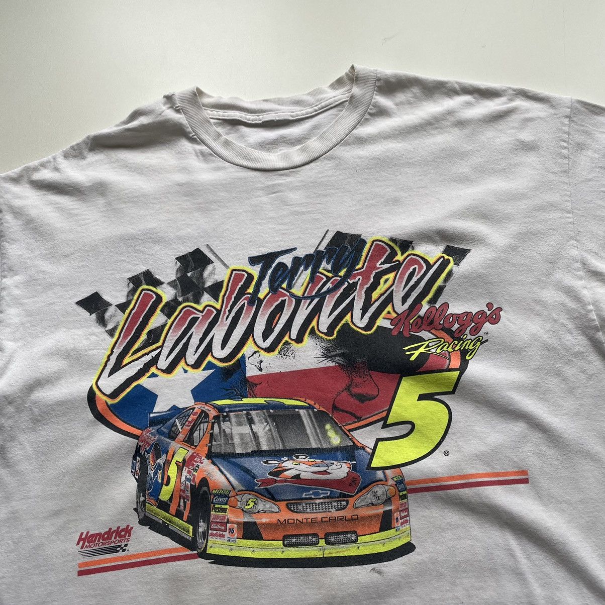 NASCAR × Vintage Vintage 90s Y2K Nascar Kellogg Tony the Tiger graphic shirt Size US XL / EU 56 / 4 - 4 Thumbnail