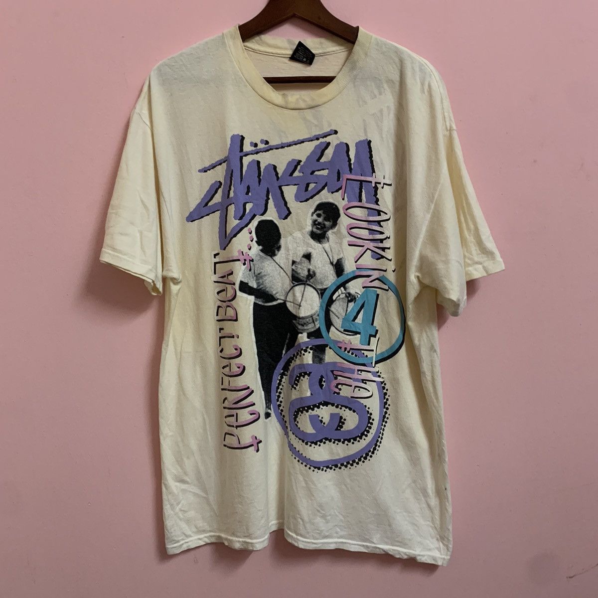 Stussy × Vintage 🍁 SEND OFFERS 🍁 Vintage Stussy All Over Printed Tee Tshirt Size US L / EU 52-54 / 3 - 2 Thumbnail