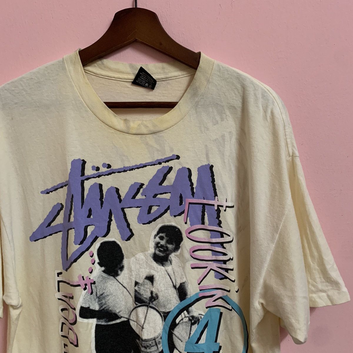 Stussy × Vintage 🍁 SEND OFFERS 🍁 Vintage Stussy All Over Printed Tee Tshirt Size US L / EU 52-54 / 3 - 3 Thumbnail