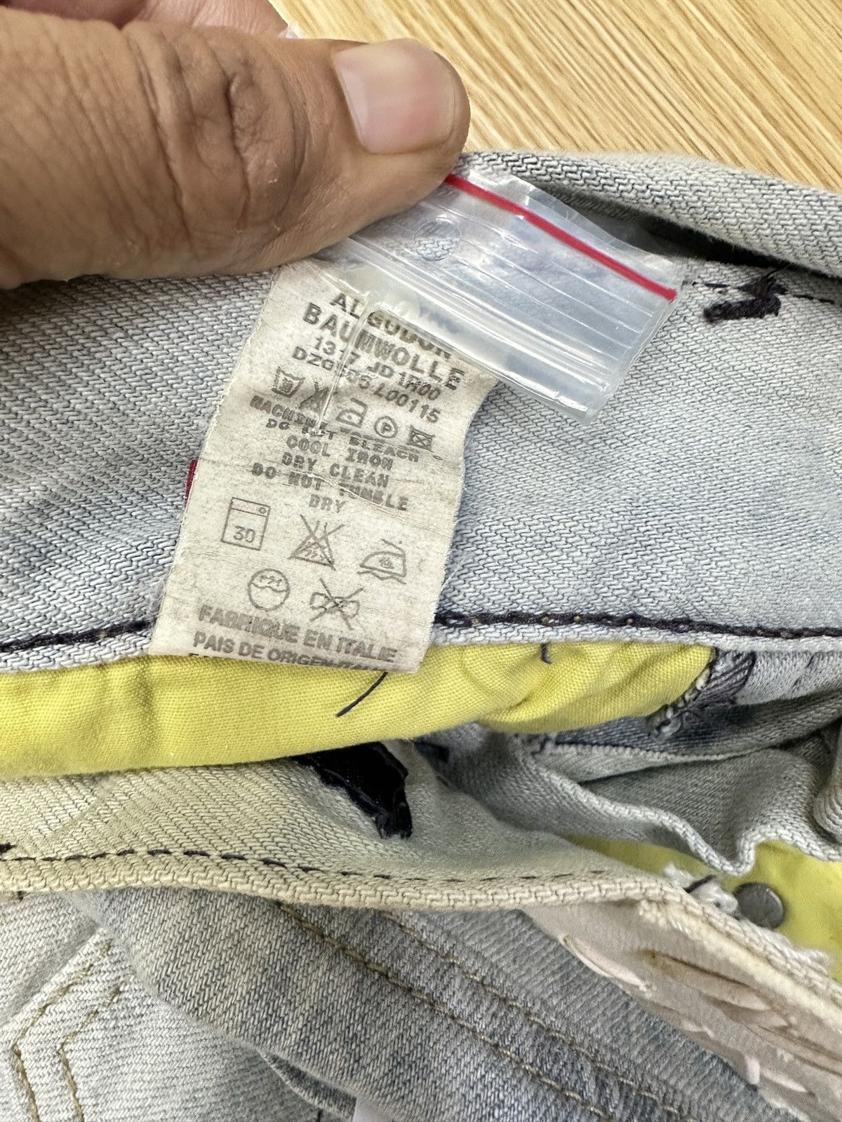 If Six Was Nine × Miss Sixty New Miss Sixty Shana Trouser Regular Denim JJ110 Size 29" - 13 Thumbnail