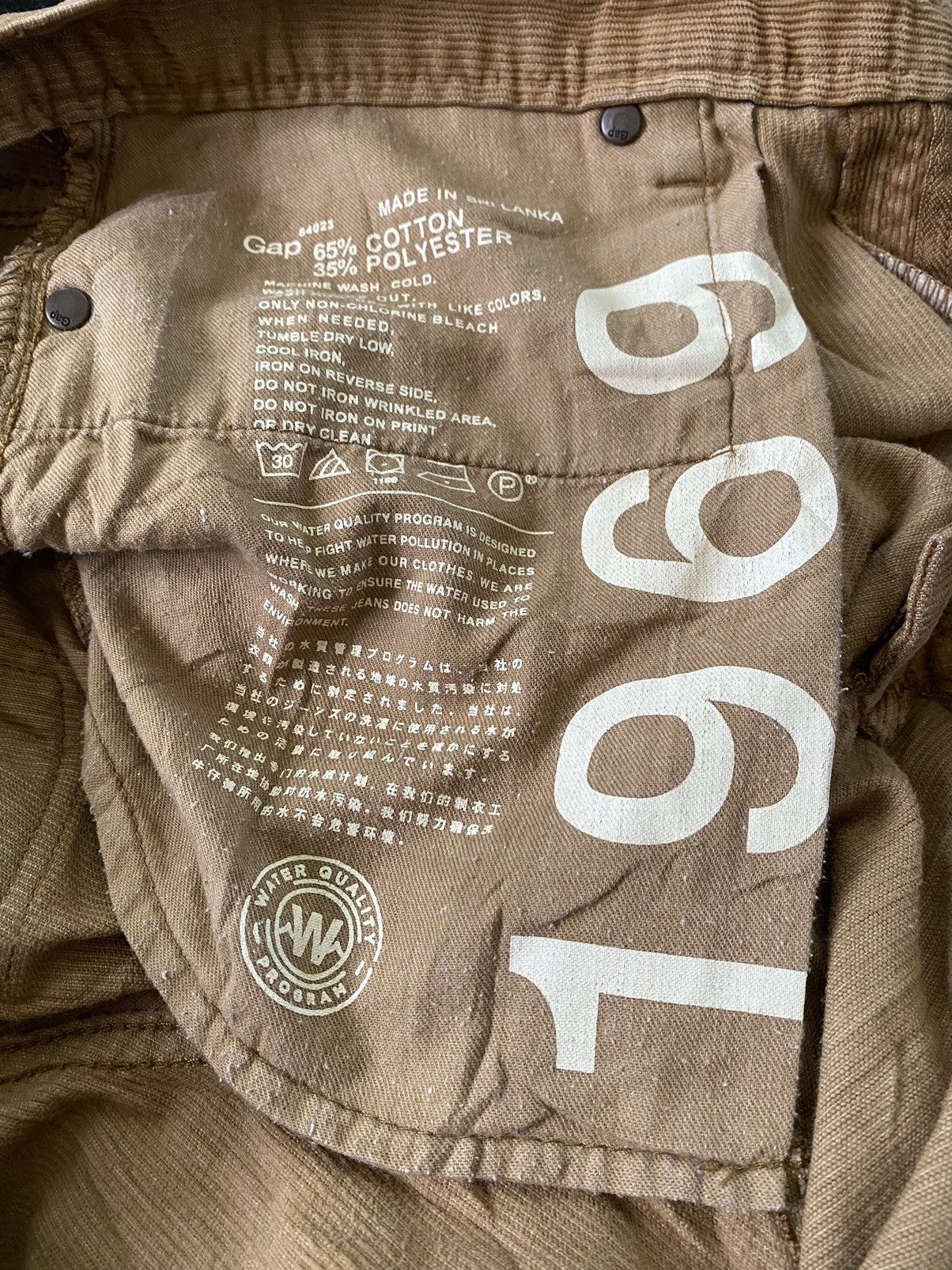 Gap Gap Corduroy Pant Size US 34 / EU 50 - 8 Thumbnail