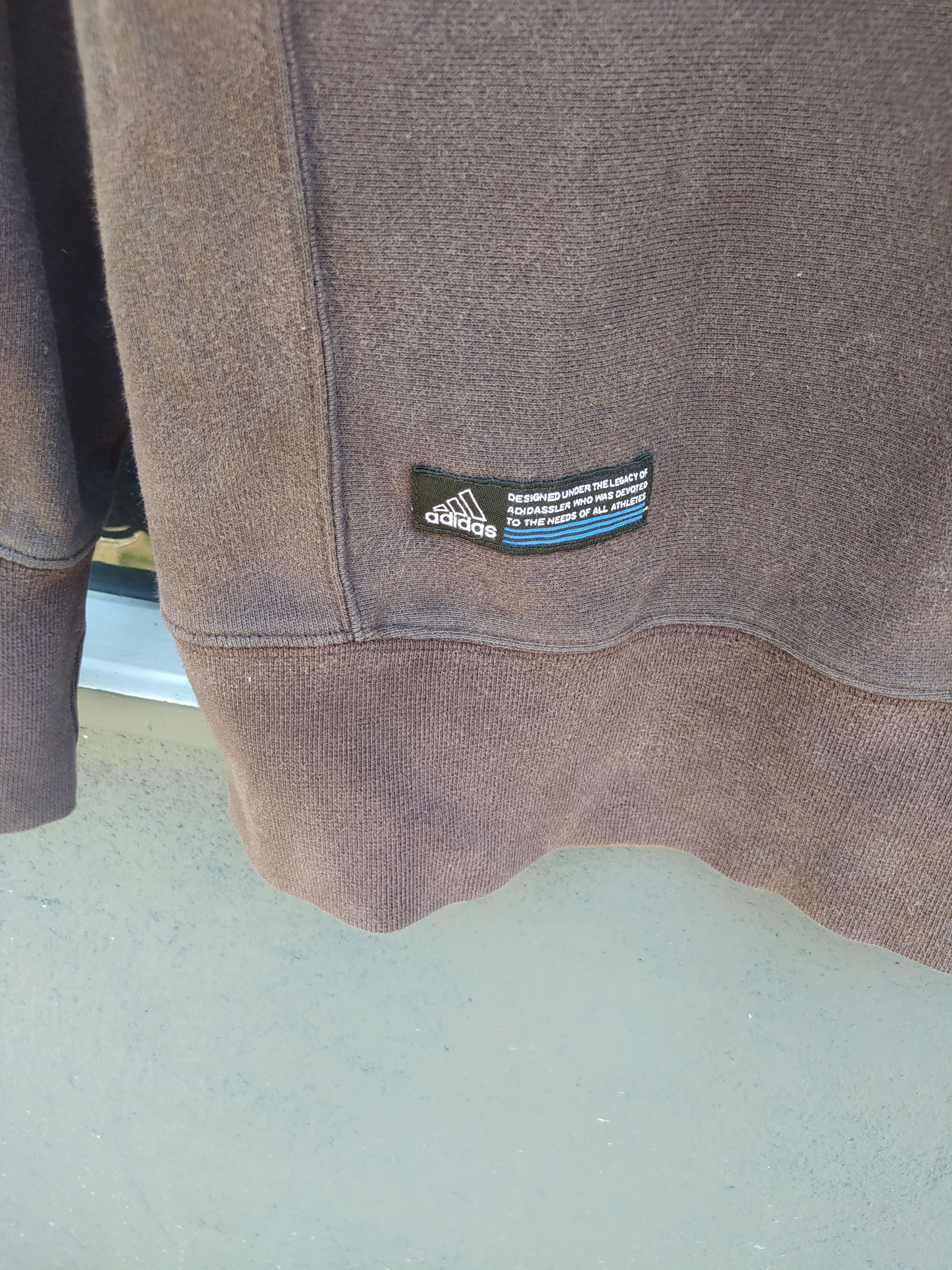 Adidas × Vintage LAST DROP Vintage Sun Faded Adidas Crewneck Sweatshirt Size US L / EU 52-54 / 3 - 4 Thumbnail