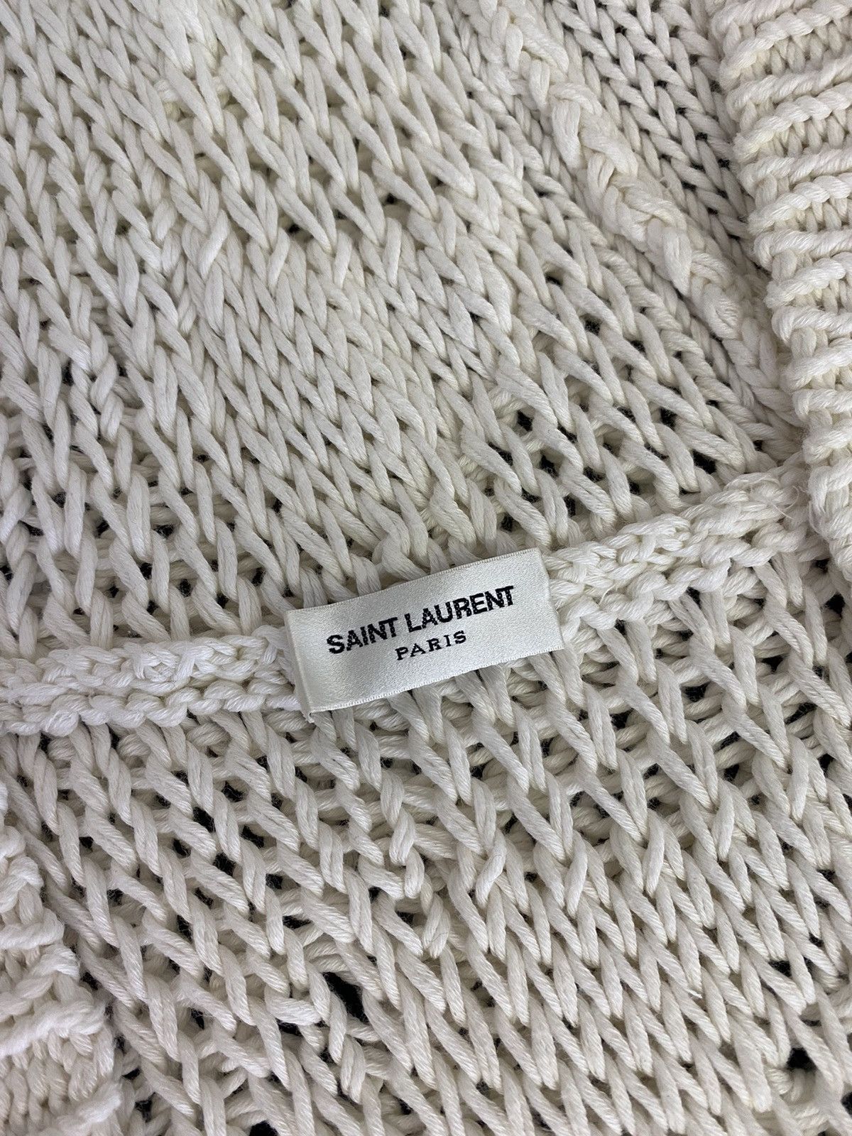 Saint Laurent Paris Saint Laurent Ombré effect Cable knit Cardigan Size US S / EU 44-46 / 1 - 3 Thumbnail