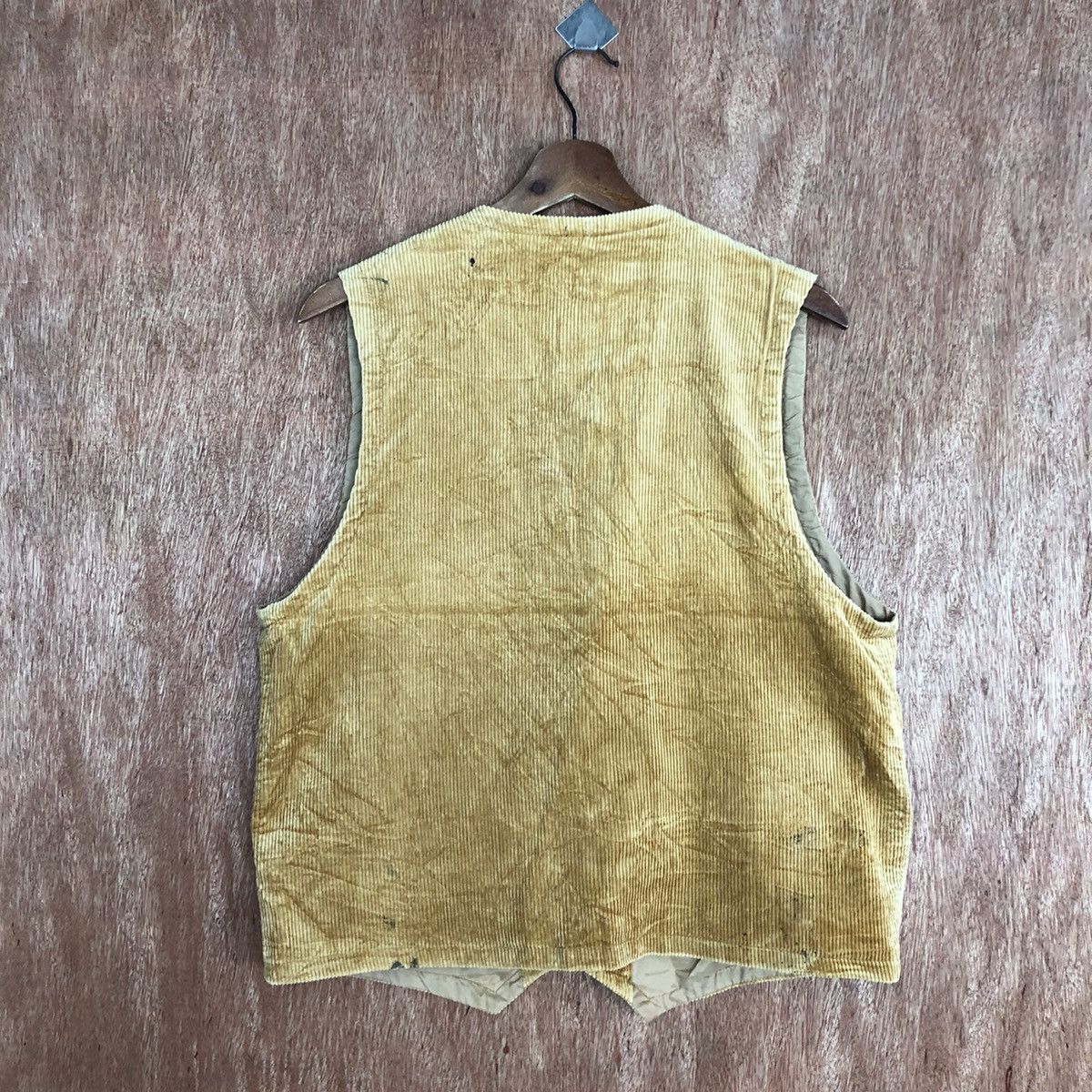 Japanese Brand DL Dodgest Brown Conduroy art cardigan Vests #H404 Size S / US 4 / IT 40 - 9 Thumbnail