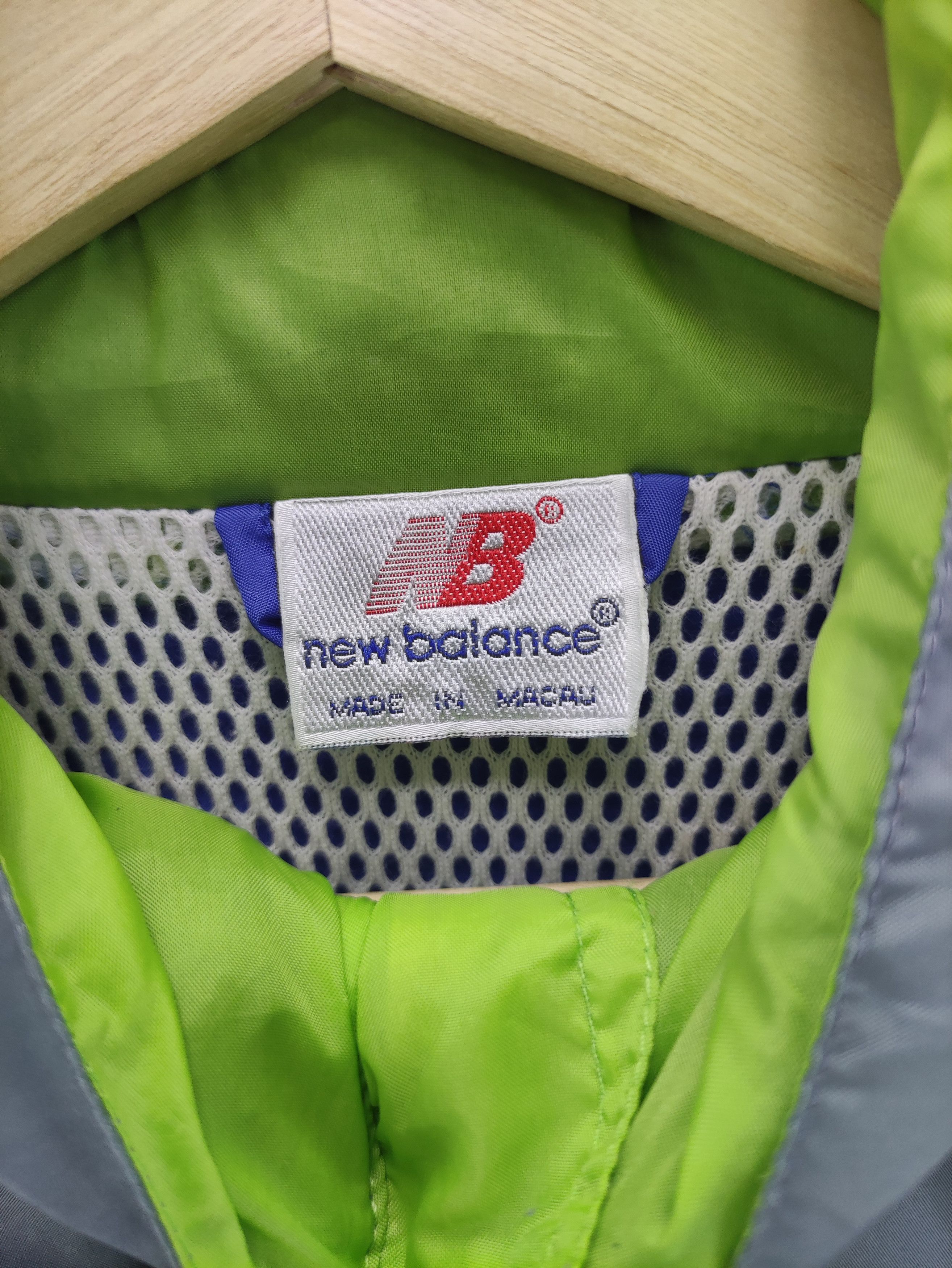 New Balance Vintage New Balance Winbreaker Half Zipper Jacket Size US XL / EU 56 / 4 - 3 Thumbnail