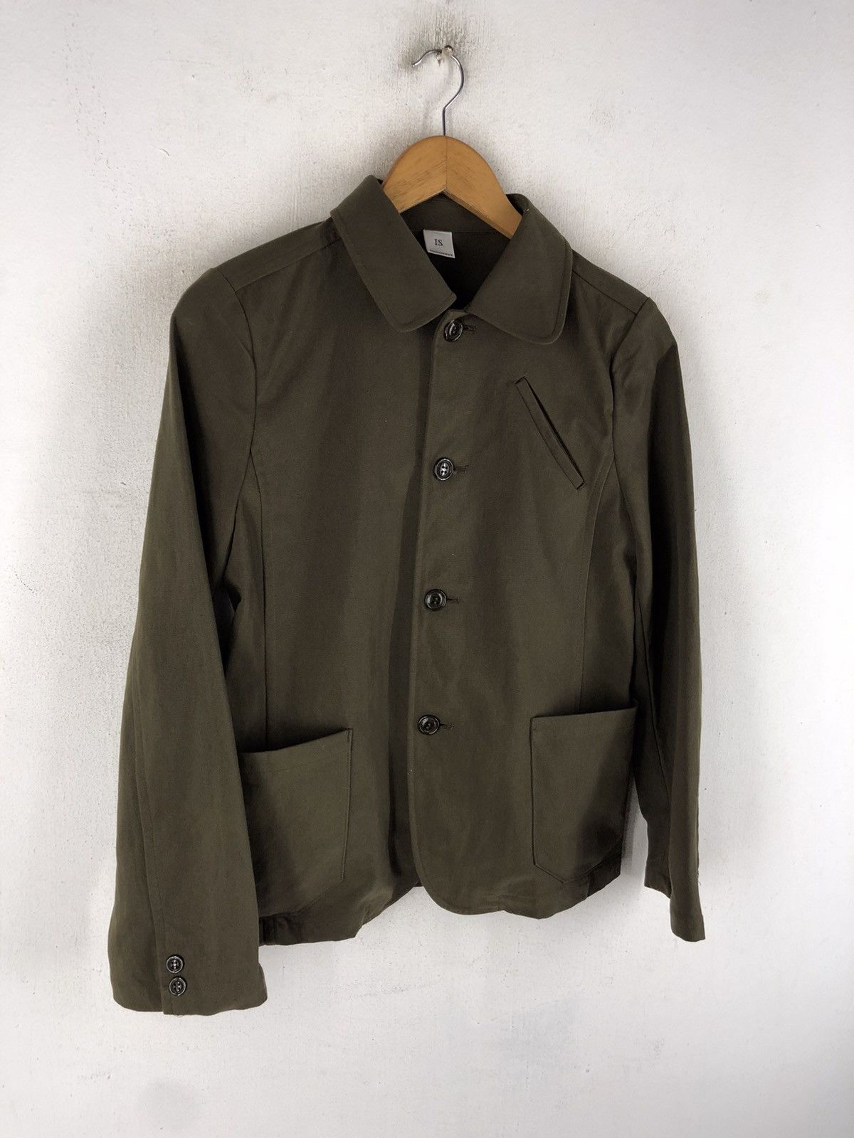 Issey Miyake 🔥IS SUNOA KUWAHARA DESIGNER BY ISSEY MIYAKE MILITARY JACKE Size US S / EU 44-46 / 1 - 3 Thumbnail