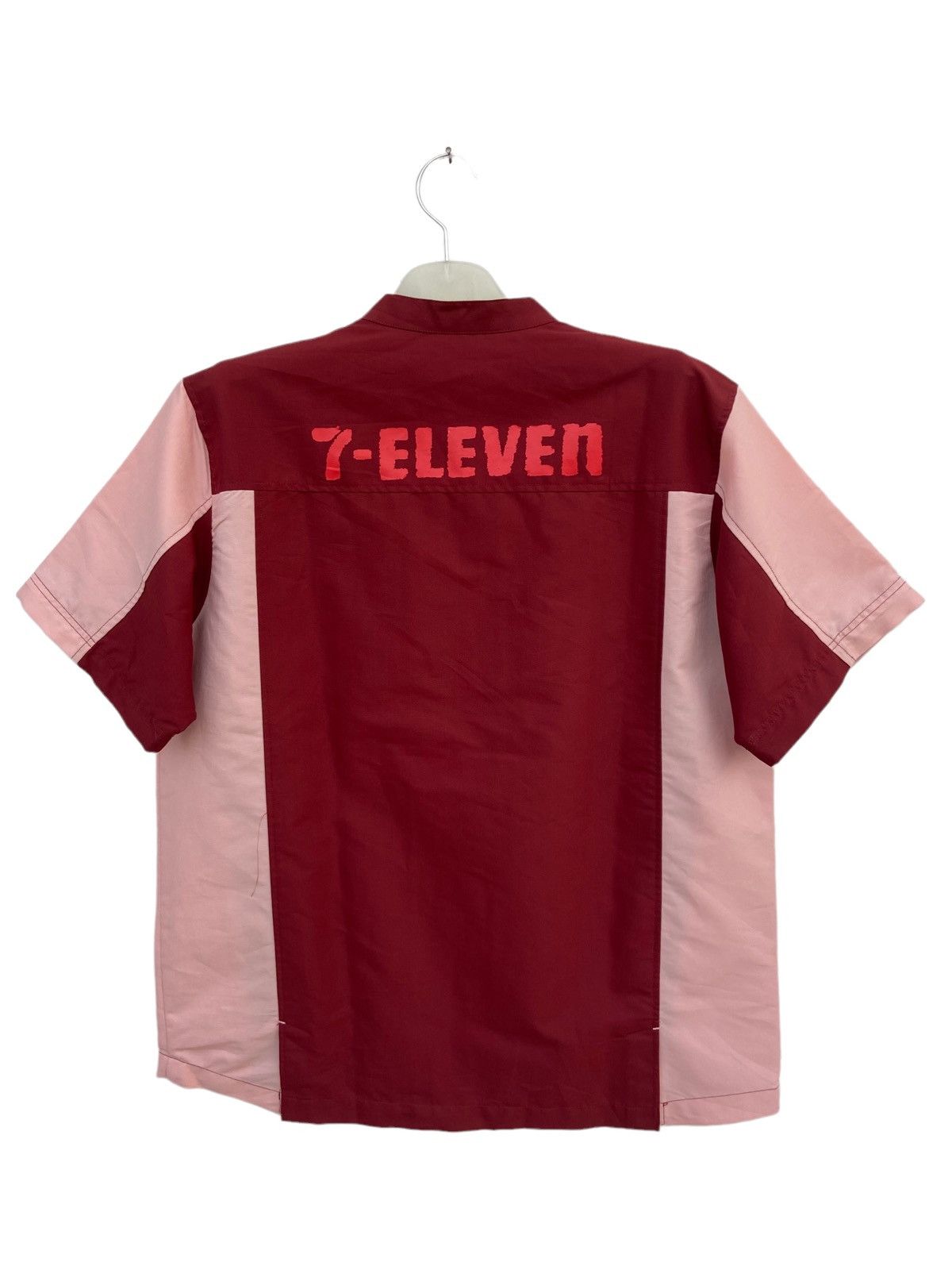 Vintage Steals!! Vintage Seven Eleven Worker Shirt Size US L / EU 52-54 / 3 - 2 Thumbnail