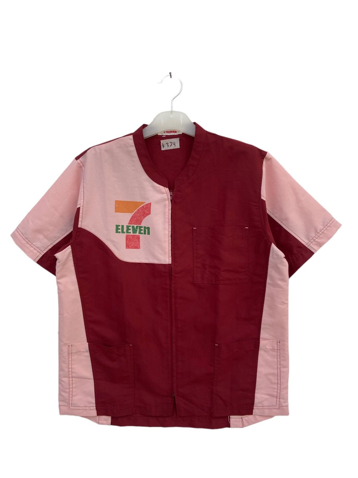 Vintage Steals!! Vintage Seven Eleven Worker Shirt Size US L / EU 52-54 / 3 - 1 Thumbnail