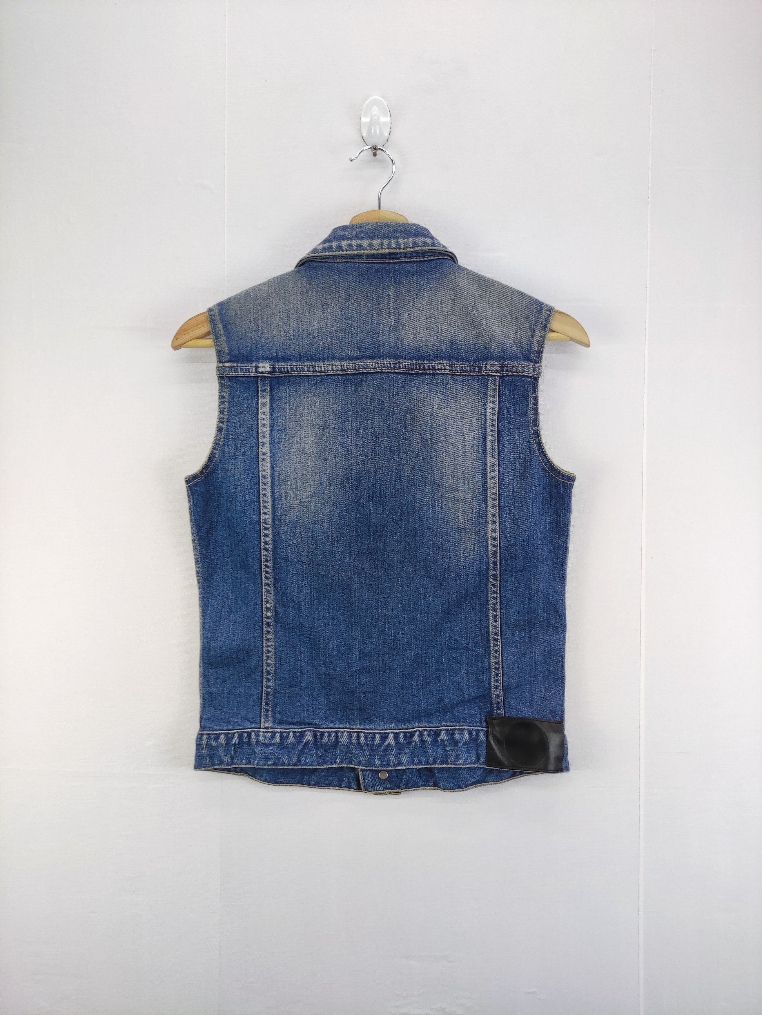 Jil Sander Vintage Jil Sander Denim Vest Size XS / US 0-2 / IT 36-38 - 8 Thumbnail
