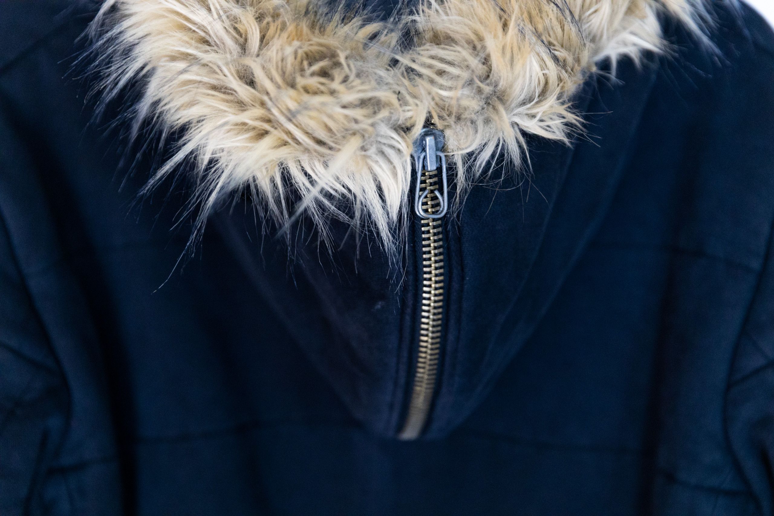Greg Lauren Black fleece puffy parka Size US M / EU 48-50 / 2 - 15 Thumbnail