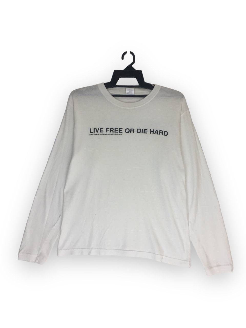 image of Movie x Vintage Die Hard 4 Bruce Willis in White, Men's (Size Medium)