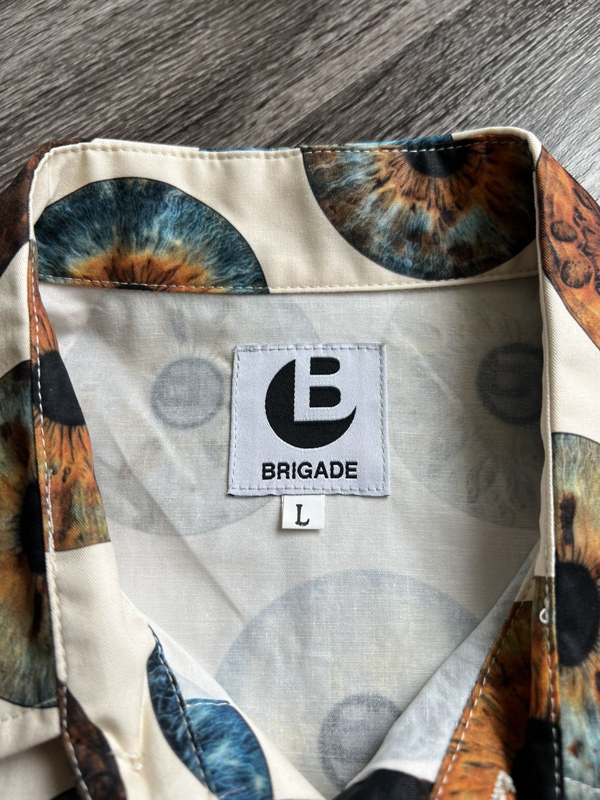 Brigade Brigade NYC eye button up Size US L / EU 52-54 / 3 - 3 Thumbnail