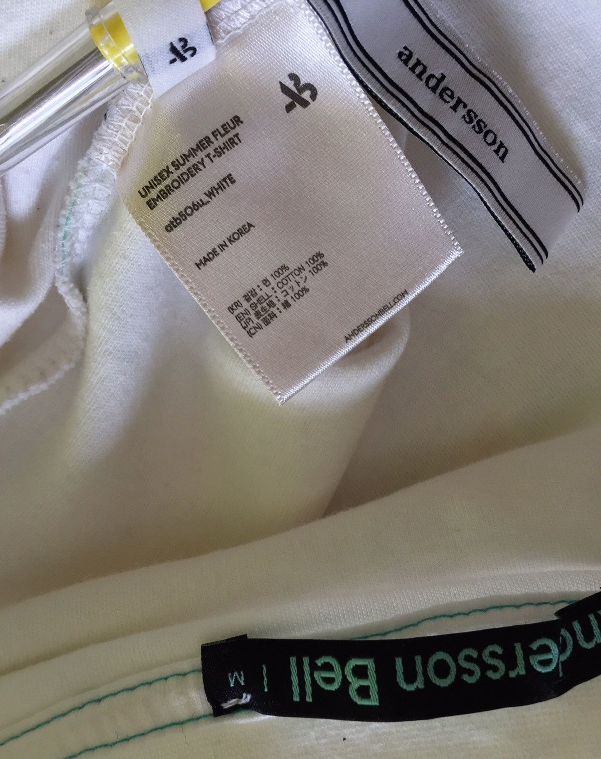 Andersson Bell Oversized Unisex Summer Fleur Embroidery Shirt Size US M / EU 48-50 / 2 - 5 Thumbnail
