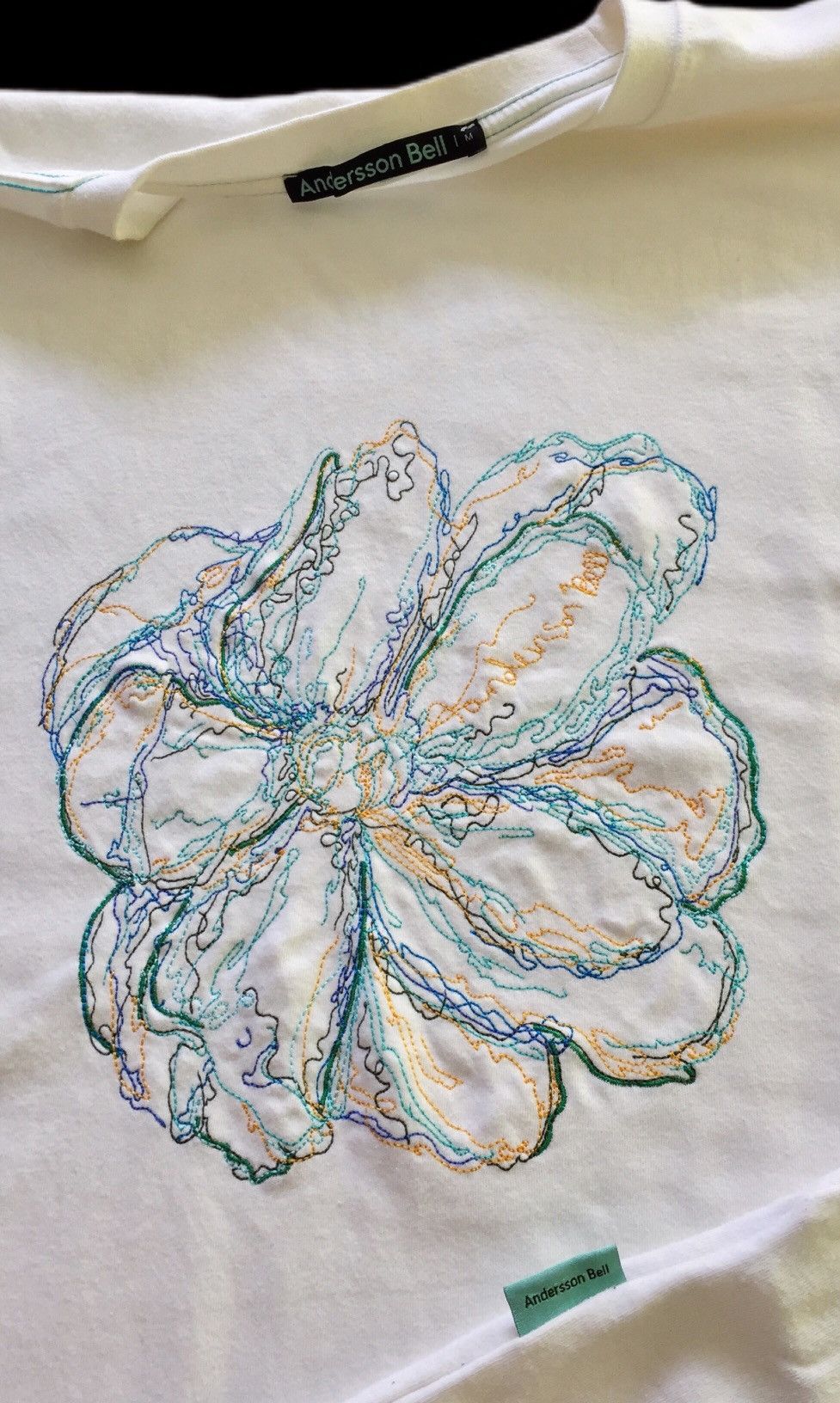 Andersson Bell Oversized Unisex Summer Fleur Embroidery Shirt Size US M / EU 48-50 / 2 - 3 Thumbnail