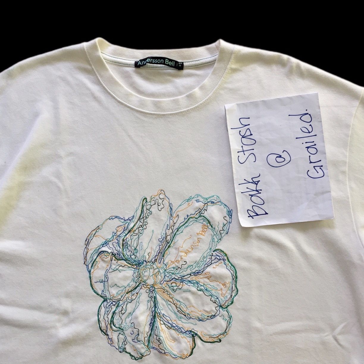 Andersson Bell Oversized Unisex Summer Fleur Embroidery Shirt Size US M / EU 48-50 / 2 - 2 Thumbnail