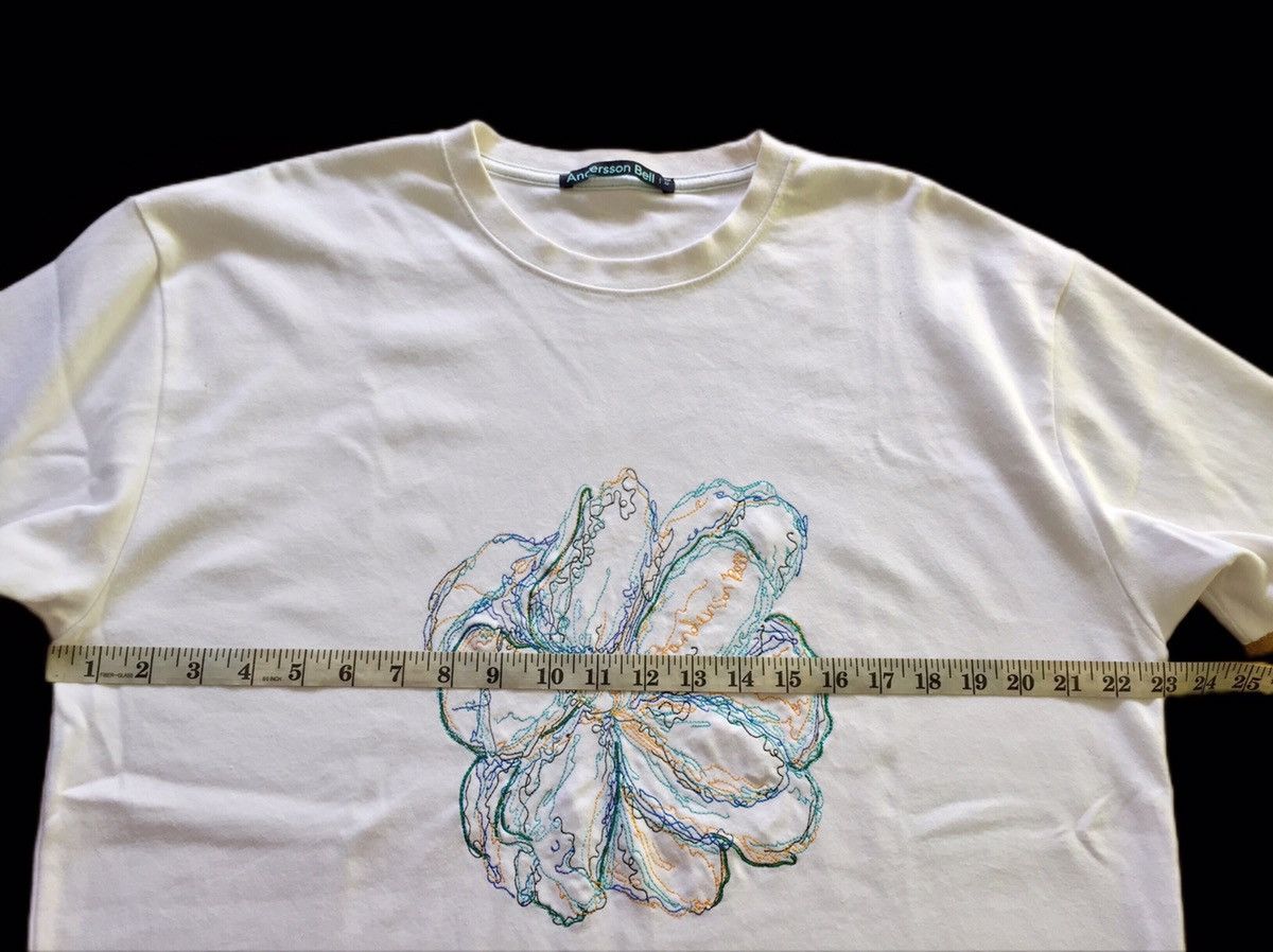 Andersson Bell Oversized Unisex Summer Fleur Embroidery Shirt Size US M / EU 48-50 / 2 - 6 Thumbnail