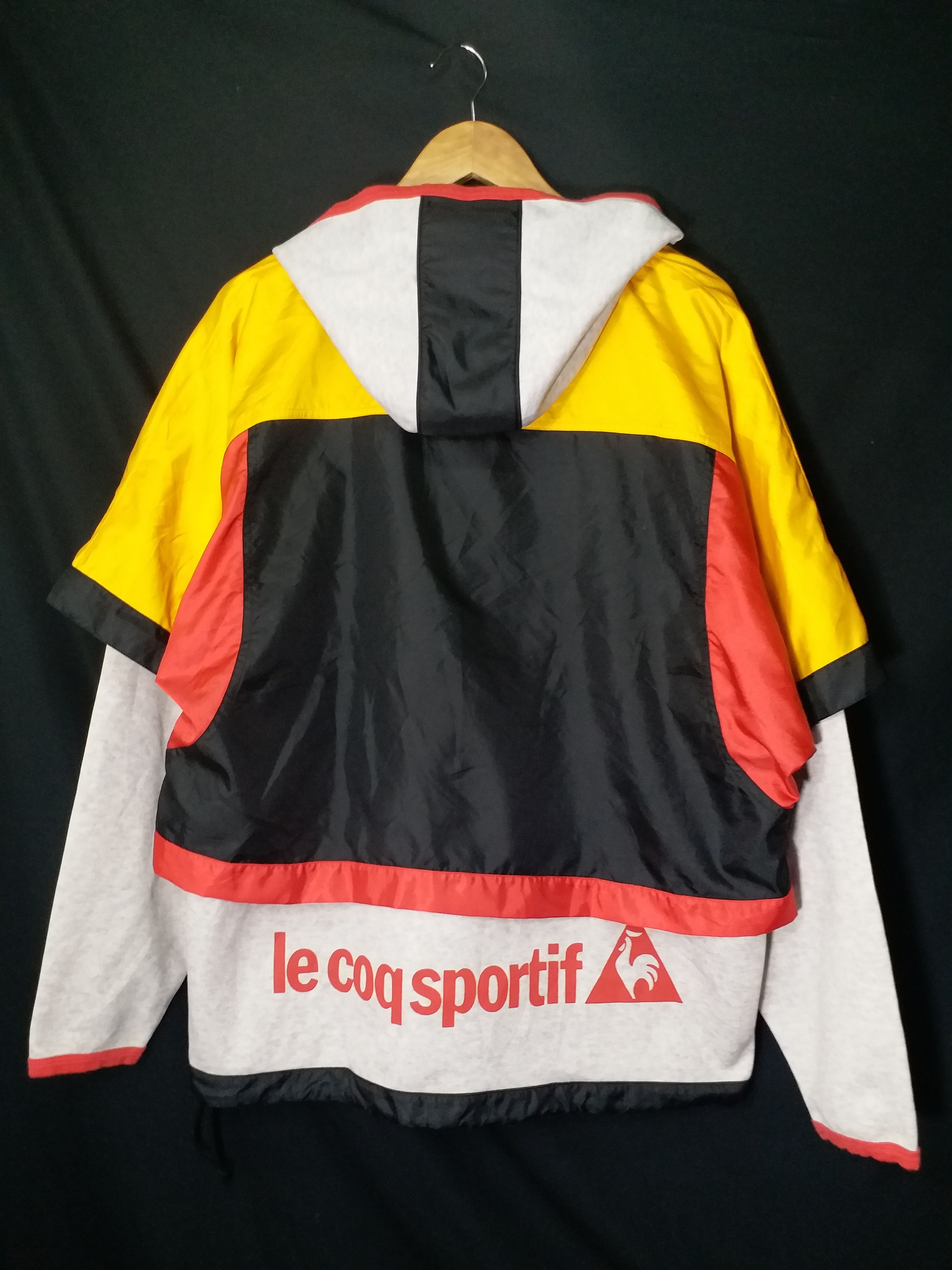 Le Coq Sportif ❌OFFER TODAY🚀💥France Le Coq Sportif Color Block Hoodie Size US L / EU 52-54 / 3 - 2 Thumbnail