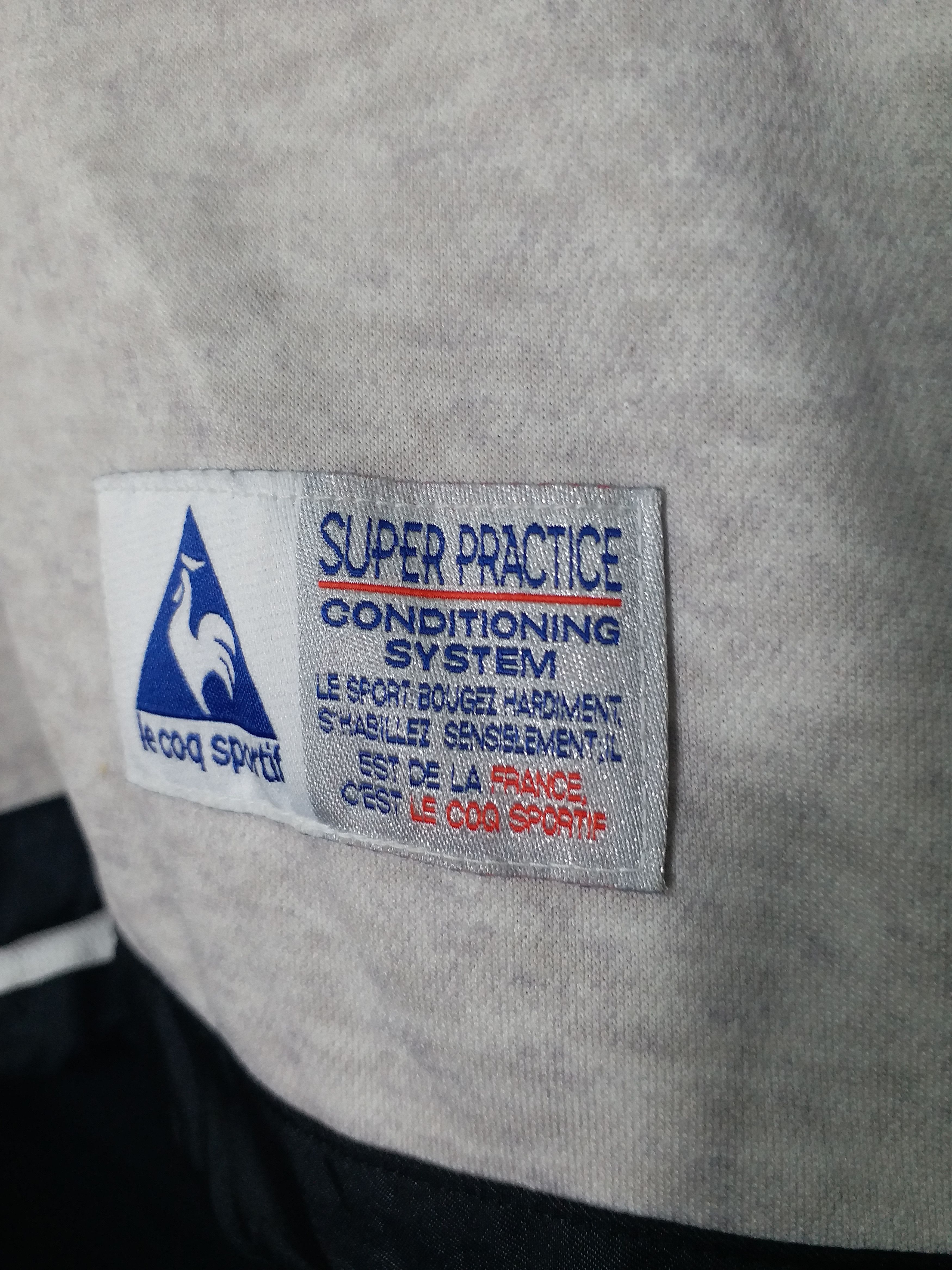 Le Coq Sportif ❌OFFER TODAY🚀💥France Le Coq Sportif Color Block Hoodie Size US L / EU 52-54 / 3 - 4 Thumbnail