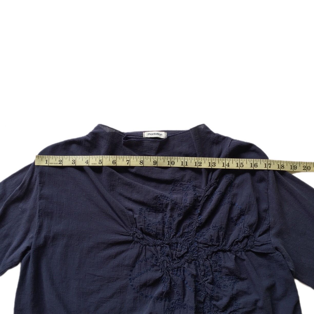 Issey Miyake SS1995 IsseyMiyake Plantation Wrinkle DoubleLayerBlouse Size M / US 6-8 / IT 42-44 - 13 Thumbnail