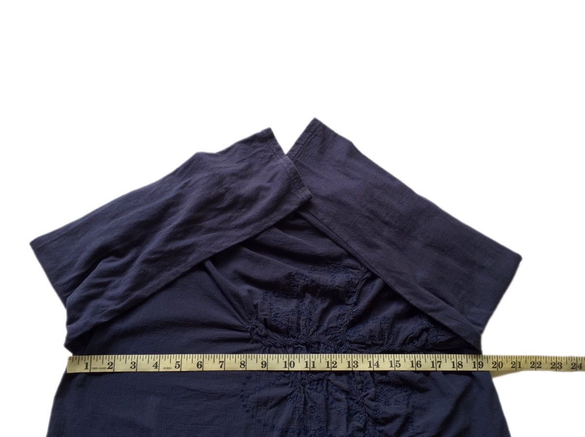 Issey Miyake SS1995 IsseyMiyake Plantation Wrinkle DoubleLayerBlouse Size M / US 6-8 / IT 42-44 - 11 Thumbnail