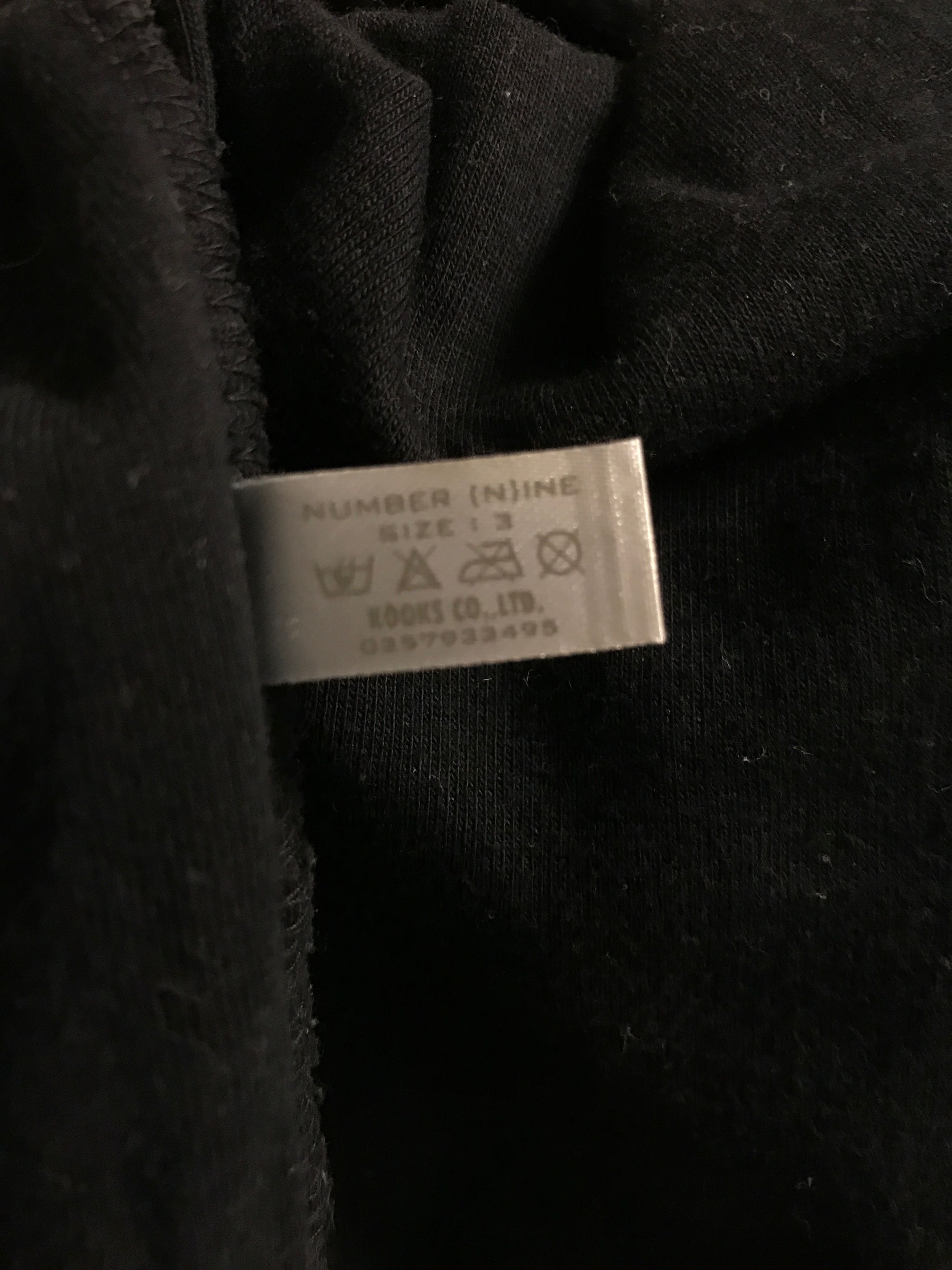 Number (N)ine RARE AW00 ARCHIVE BAUHAUS LOGO SHORT SLEEVE SWEATSHIRT Size US M / EU 48-50 / 2 - 4 Thumbnail