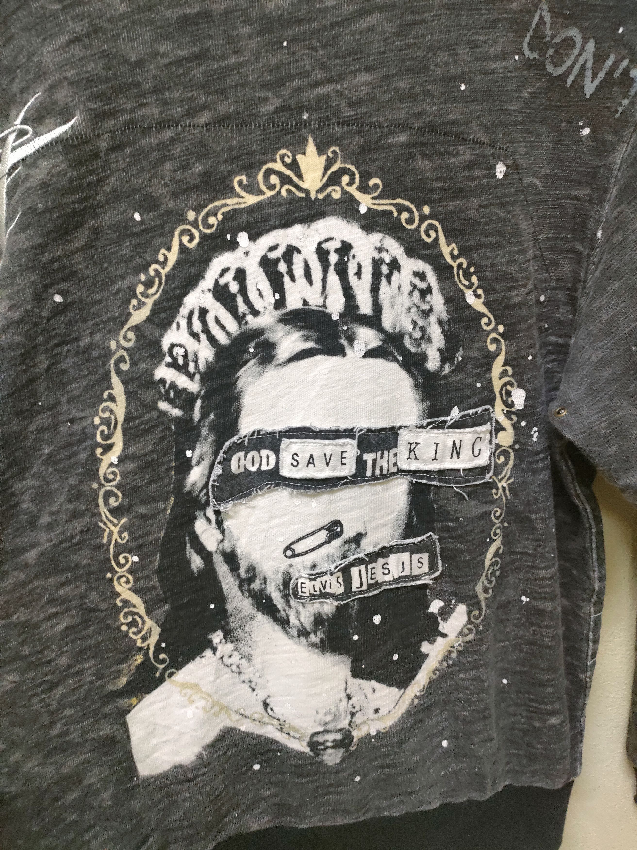 Seditionaries 💥 Best Offer 💥 Elvis Jesus God Save The King Size US S / EU 44-46 / 1 - 10 Thumbnail