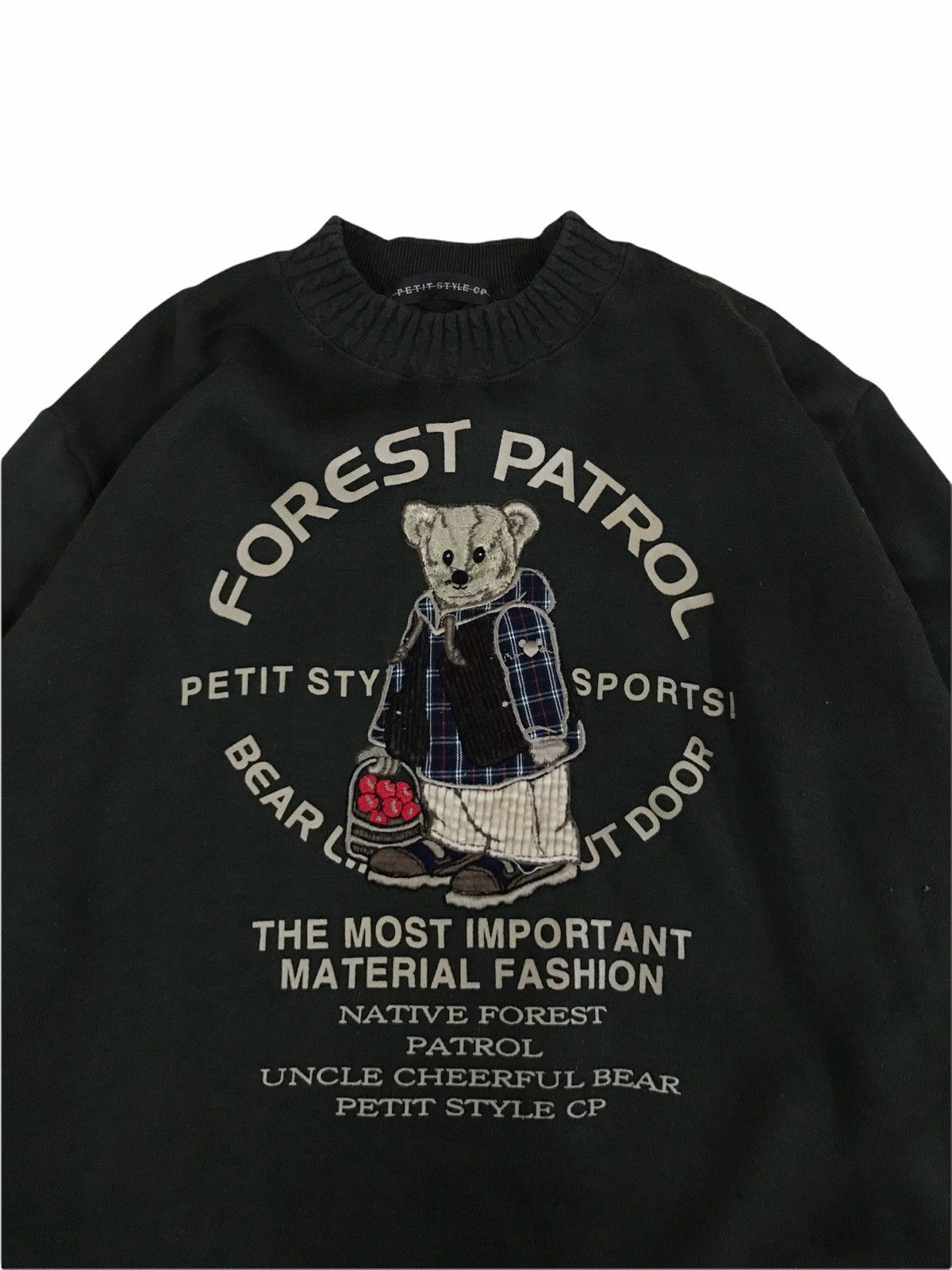 Vintage Vintage Petit Style Forest CP Sweatshirt Bear Logo Size US S / EU 44-46 / 1 - 3 Thumbnail